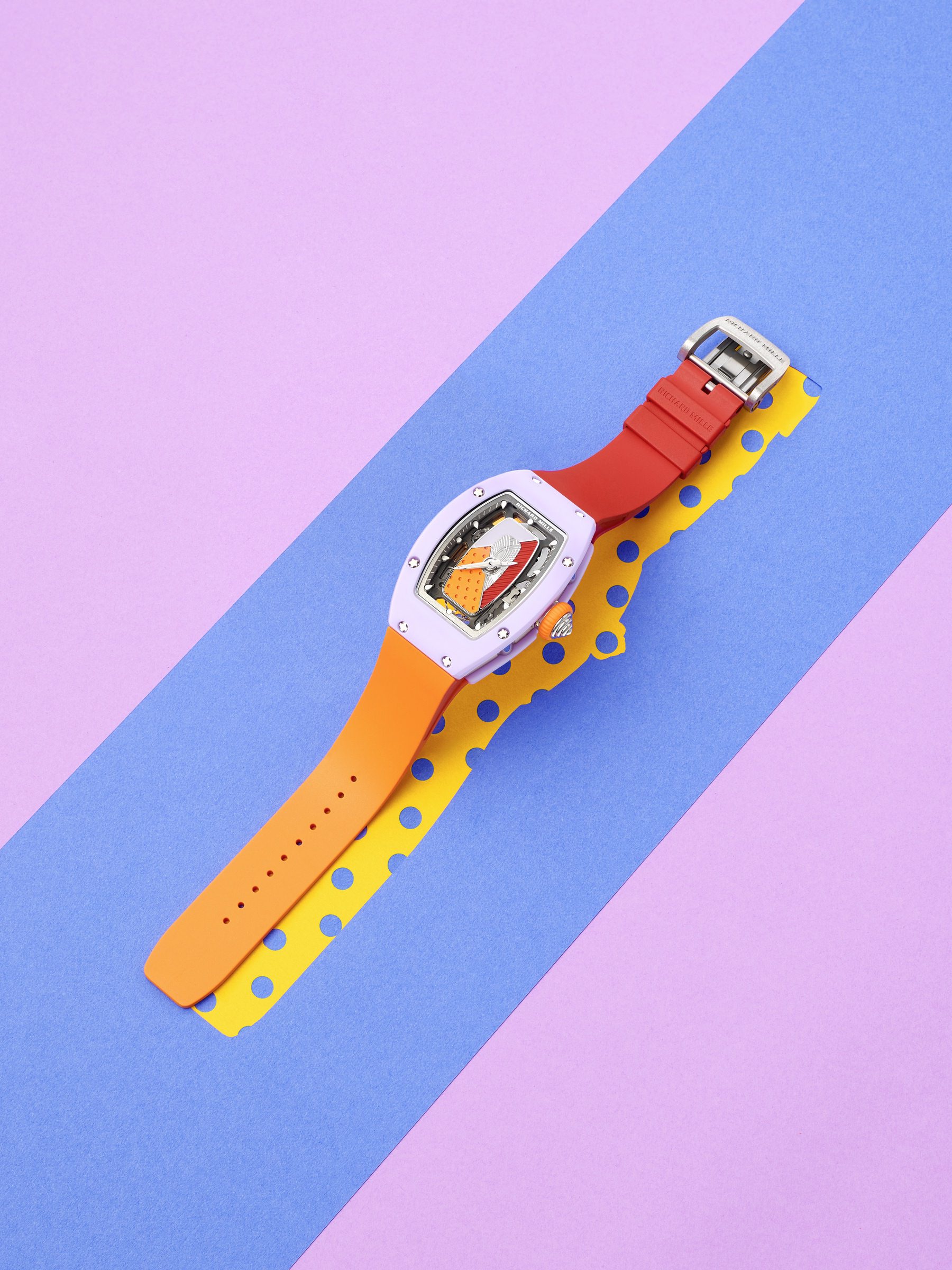 Richard Mille RM 07-01 Automatic Coloured Ceramics Pastel Lavender Limited Edition rm-07-01 Replica 7