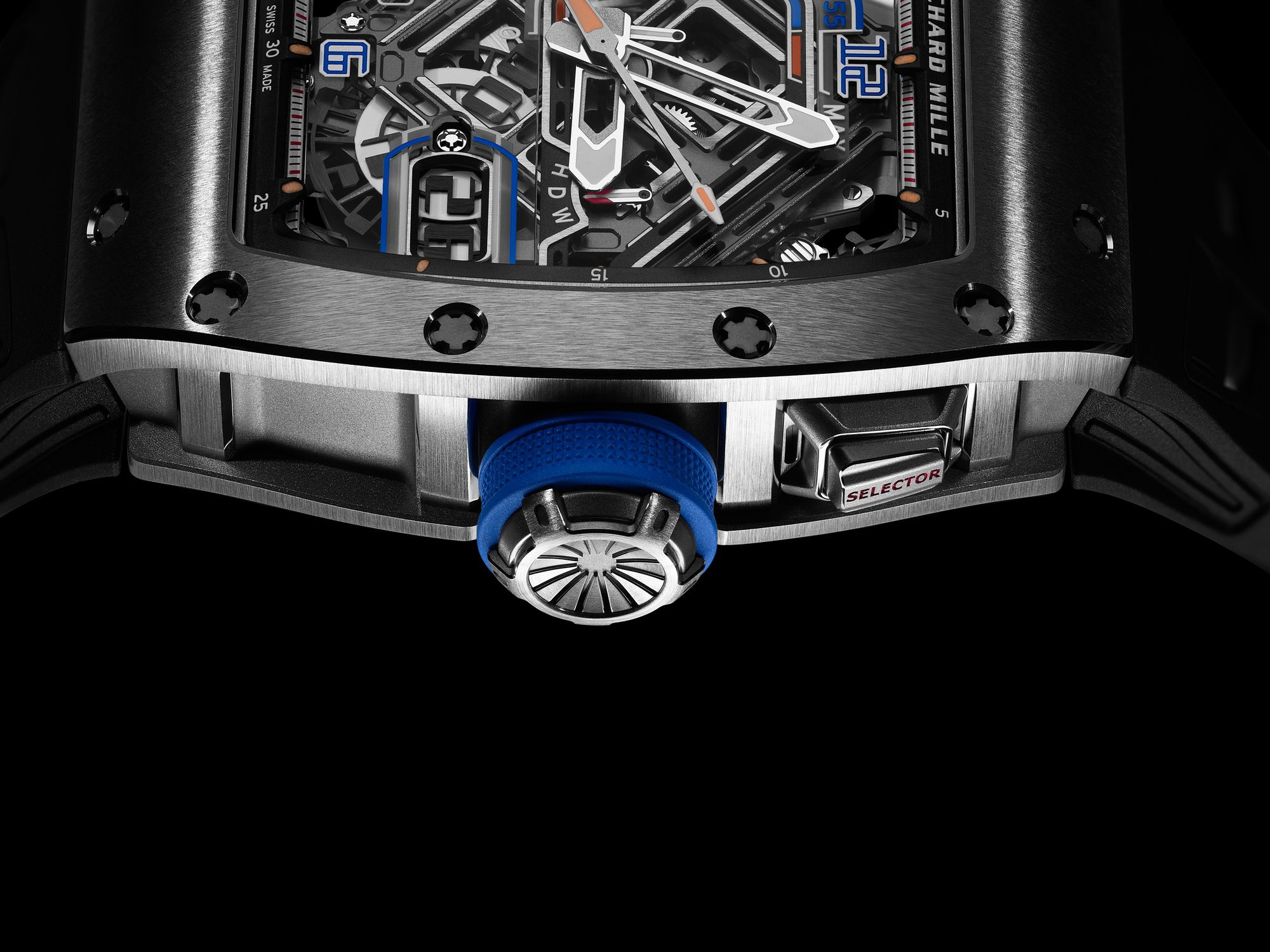 IMG_9081 Richard Mille RM 30-01 Automatic Winding with Declutchable Rotor Titanium rm-30-01 Replica 7