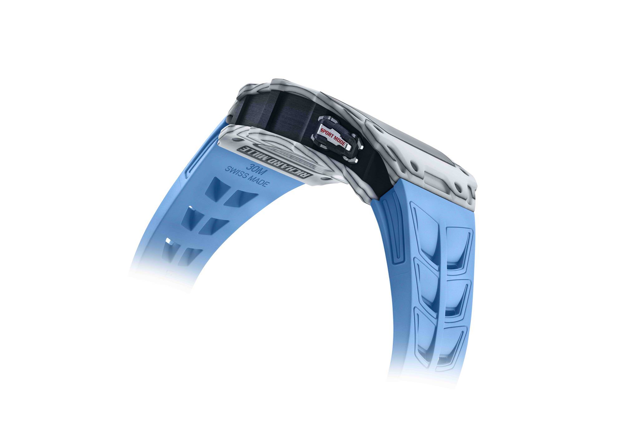 Richard Mille RM 35-03 Automatic Winding Rafael Nadal White Quartz TPT rm-35-03 Replica 7