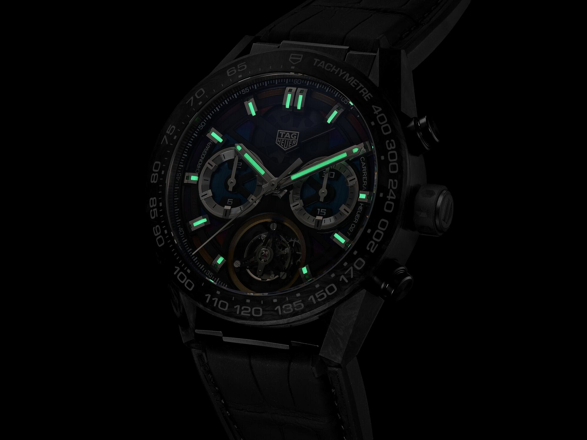 IMG_9081 TAG Heuer Carrera Chrongraph Tourbillon Polychrome CAR5A8AF.FC6415 Replica 7