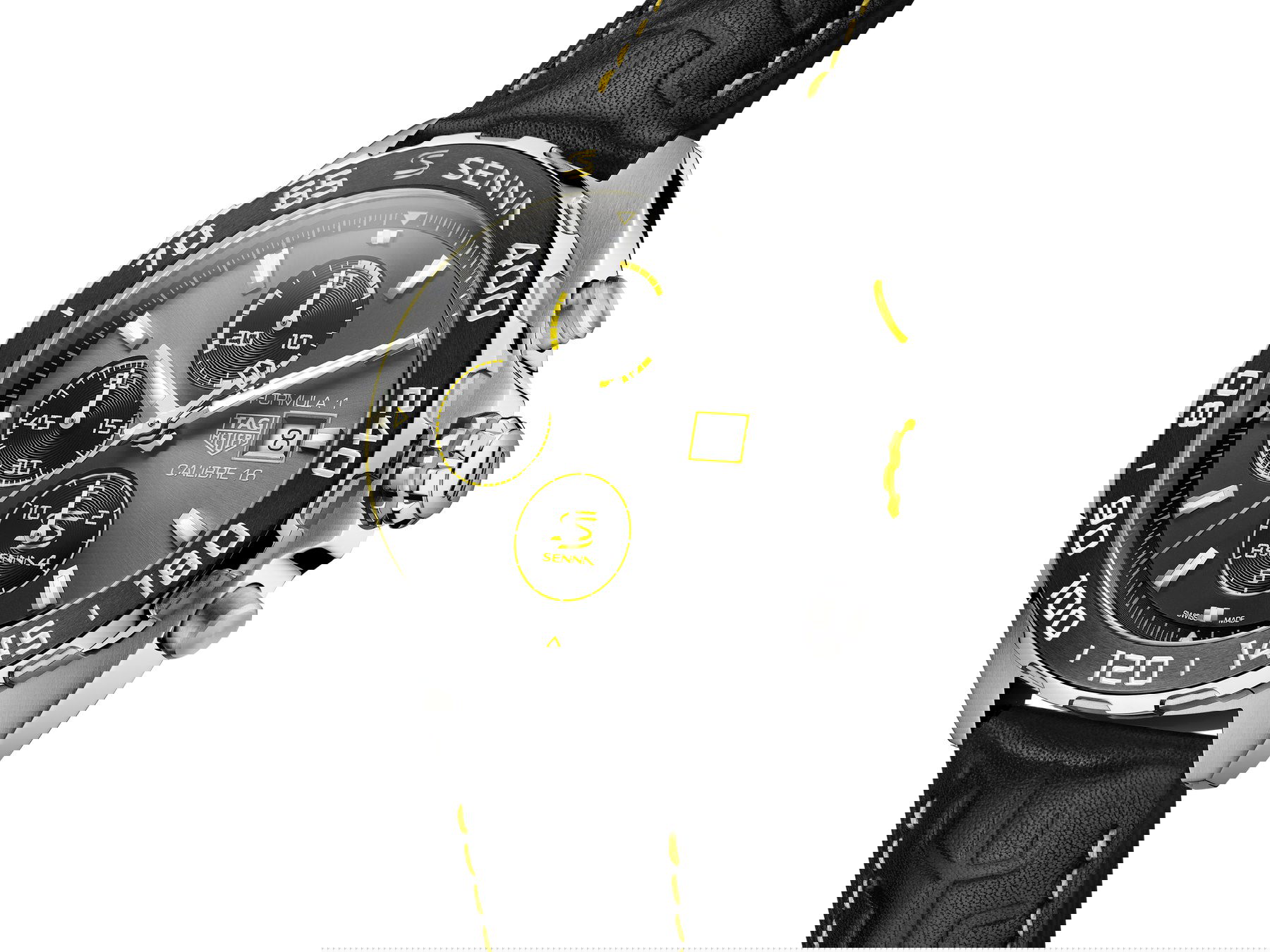 TAG Heuer Formula 1 Automatic Chronograph Senna Special Edition CAZ201B.FC6487 Replica 7