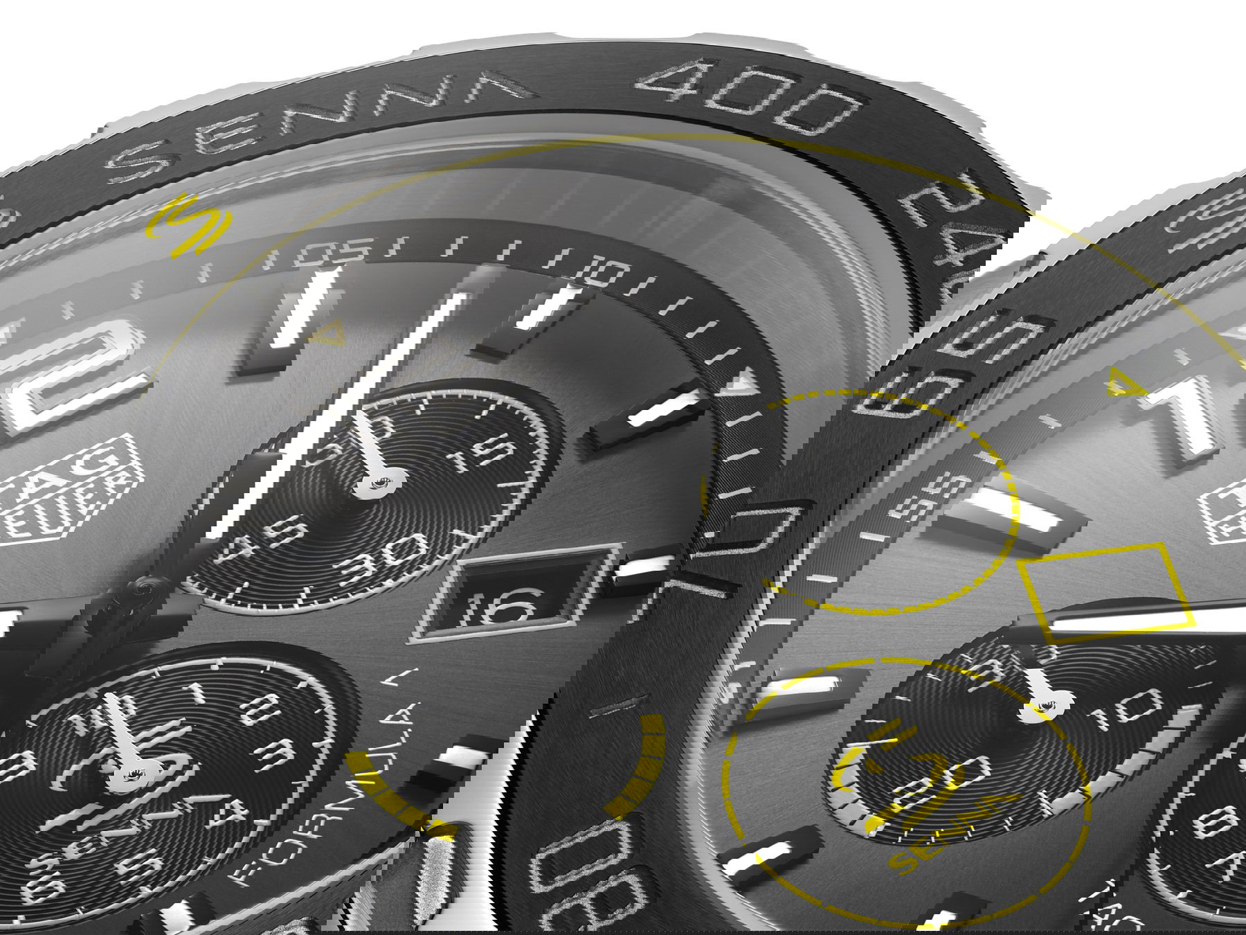 TAG Heuer Formula 1 Quartz Chronograph Senna Special Edition CAZ101AF.BA0637 Replica 7