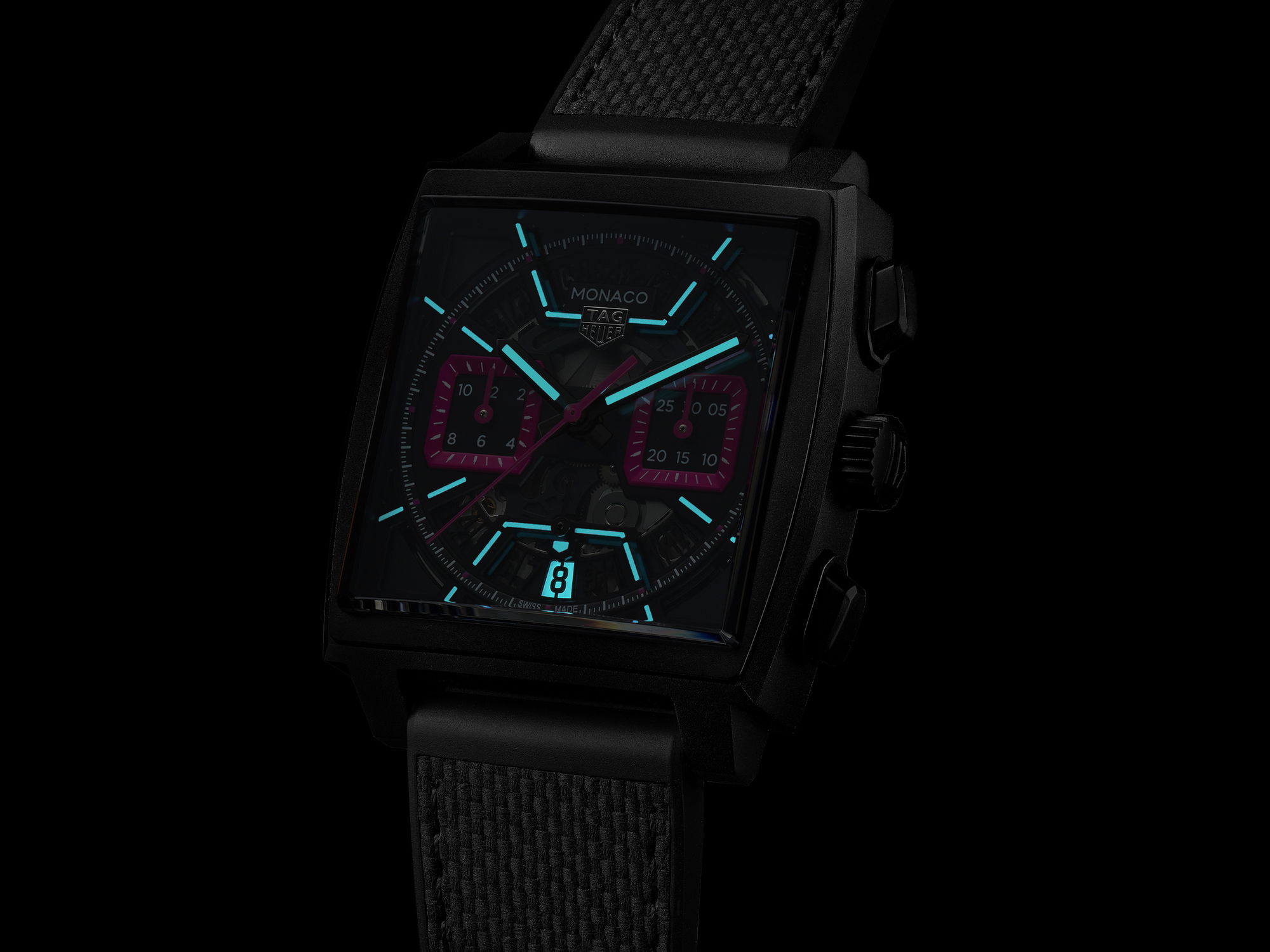 TAG Heuer Monaco Chronograph Las Vegas CBL218B.FT6236 Replica 7