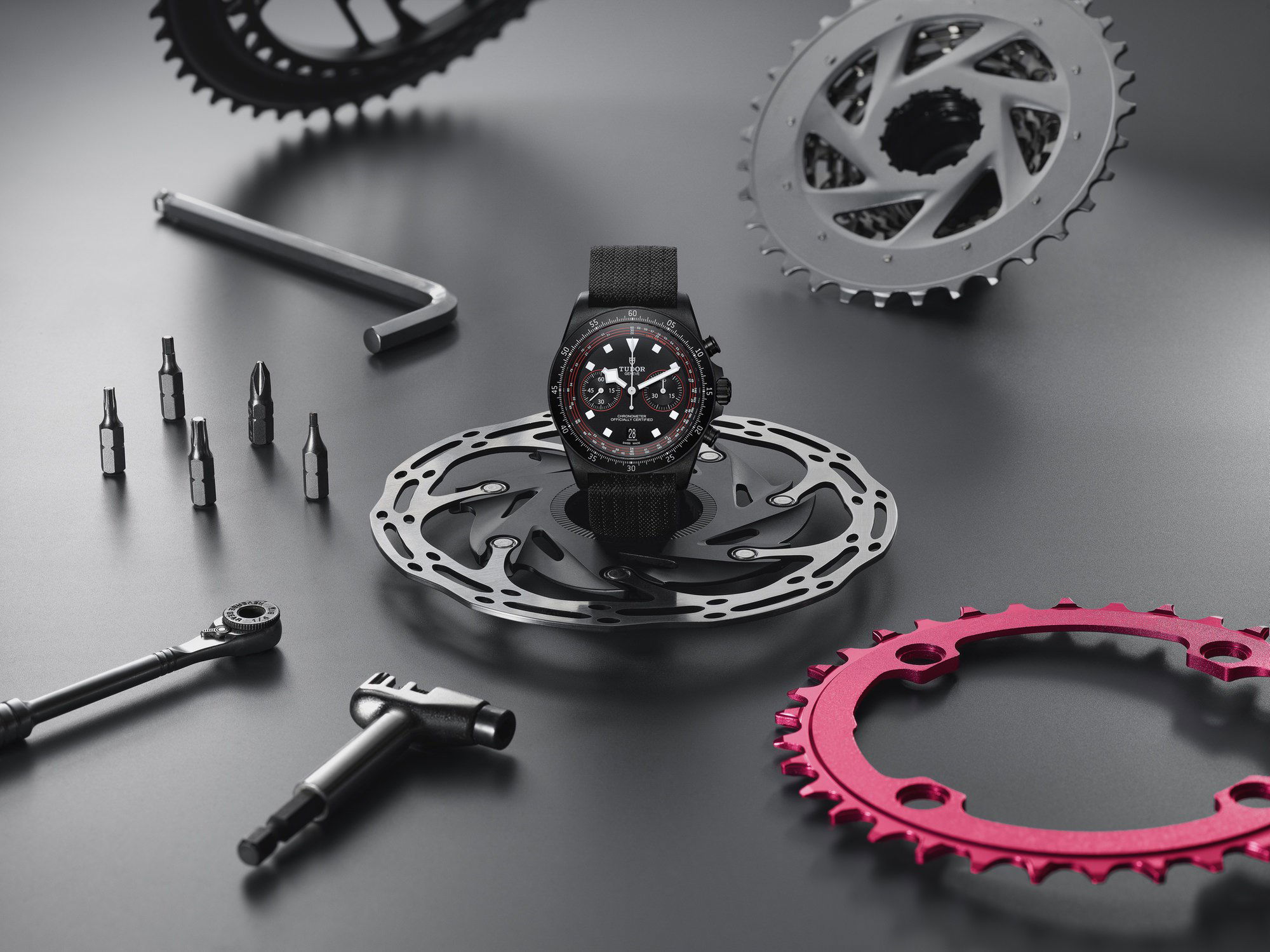 TUDOR Pelagos FXD Chrono “Cycling Edition” M25827KN-0001 Replica 7