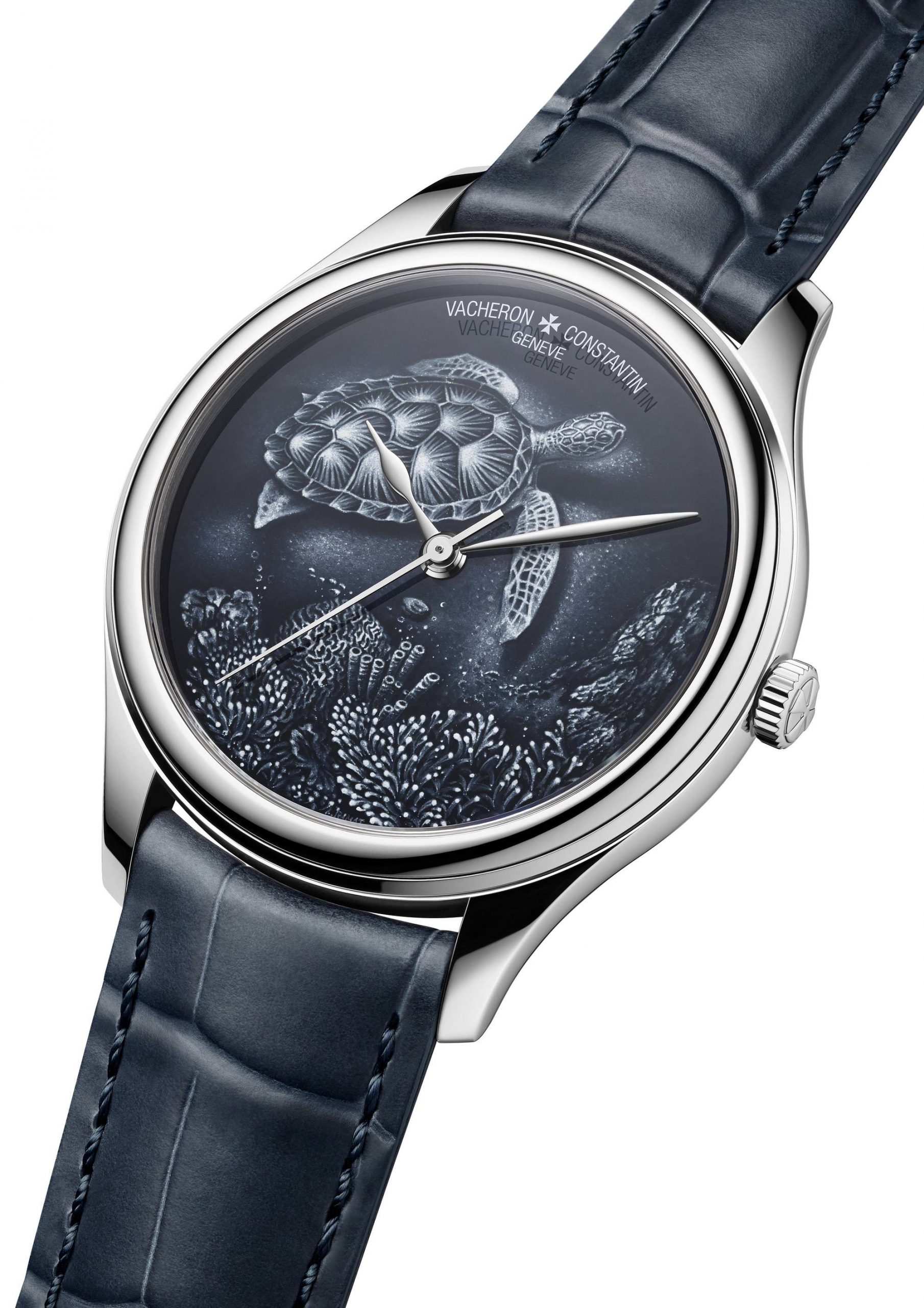 Vacheron Constantin Les Royaumes Aquatiques? Les Cabinotiers Grisaille C Turtle 2400C/000G-071C Replica 7