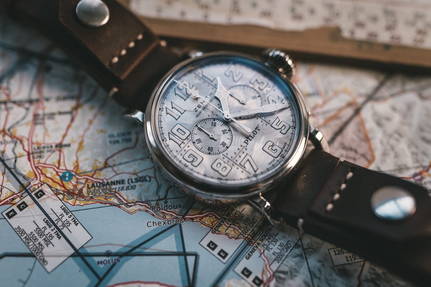 Zenith Pilot Type 20 Chronograph Silver 05.2430.4069/17.I011 Replica 7