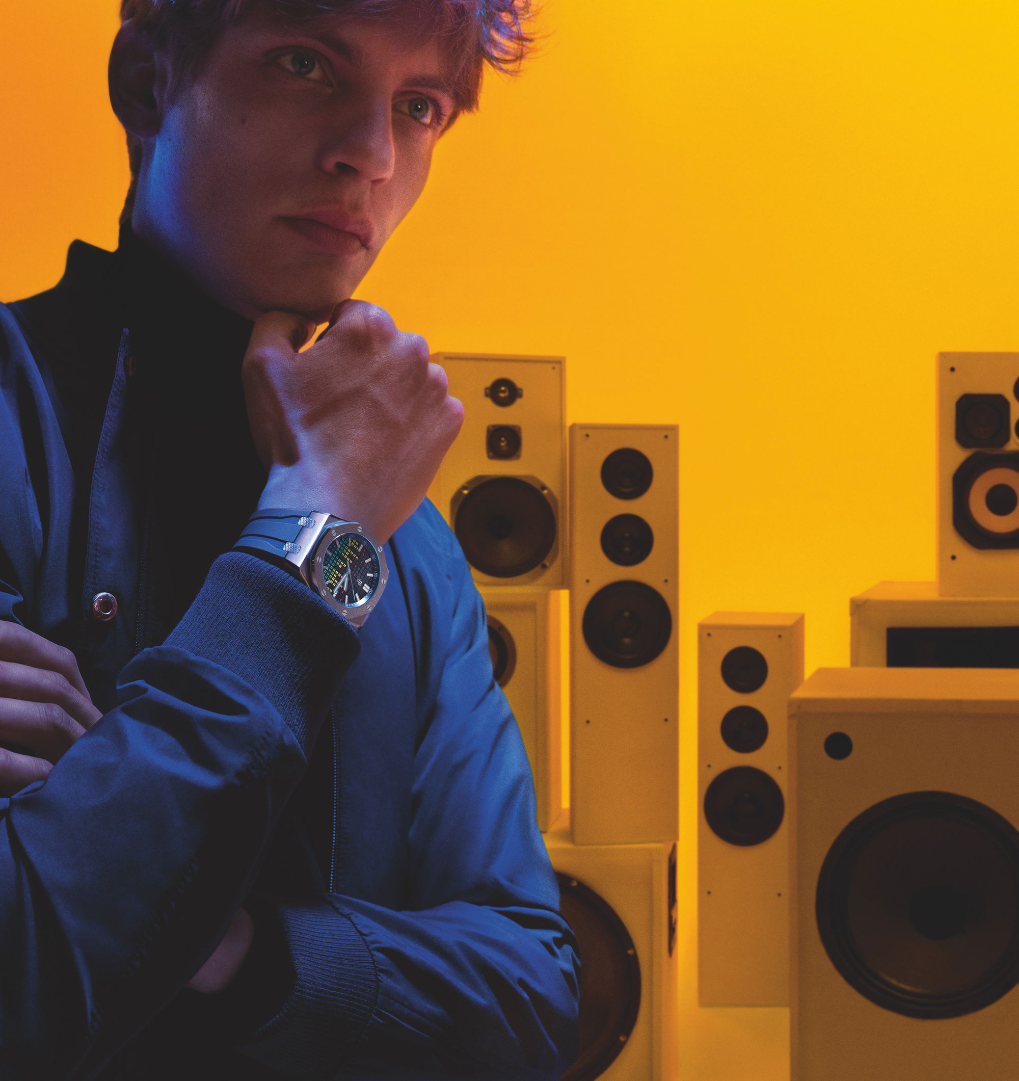 IMG_9081 Audemars Piguet Royal Oak Offshore Selfwinding Music Edition 15600TI.OO.A343CA.01 Replica 8