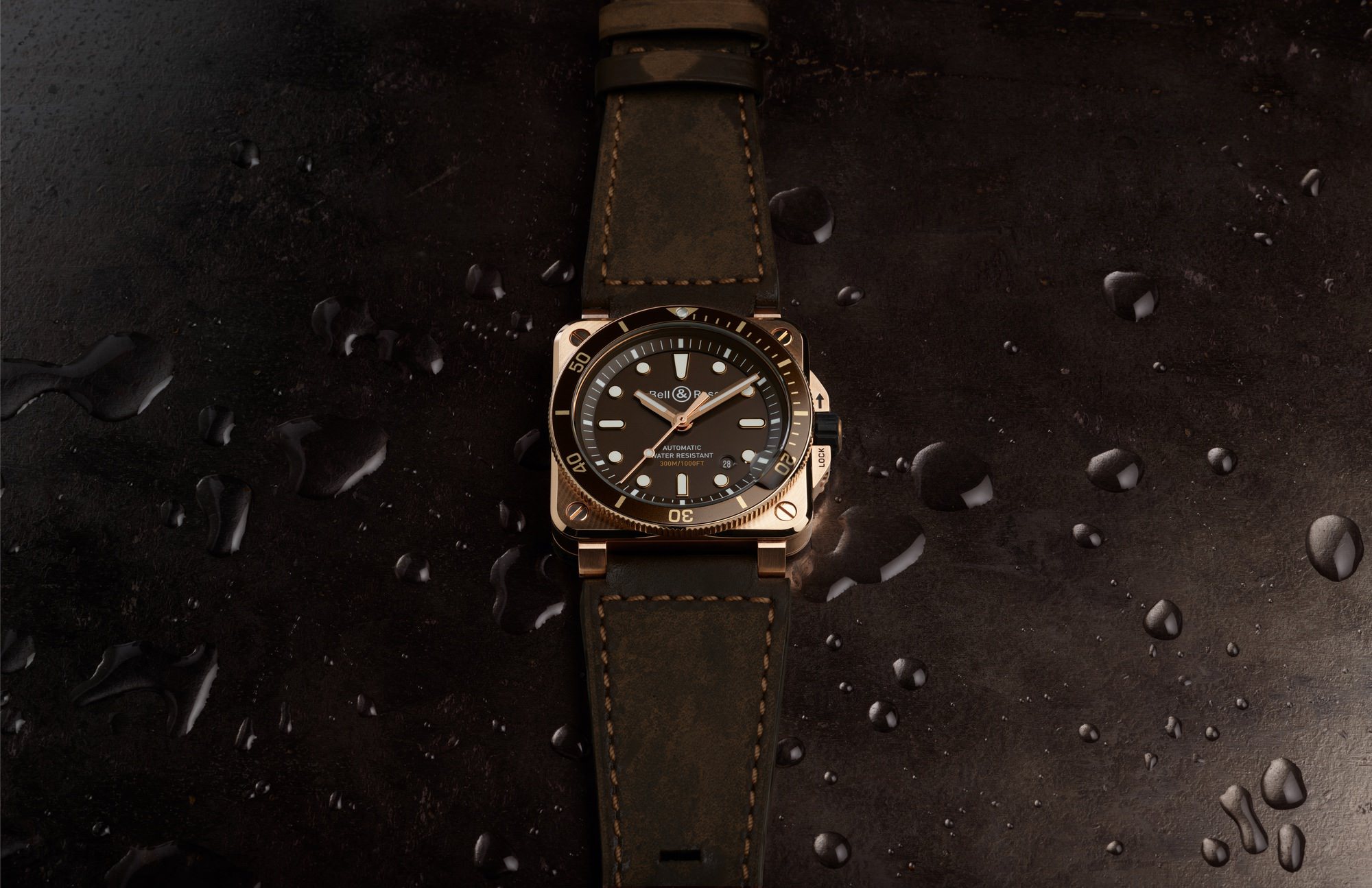 Bell & Ross BR 03-92 Diver Brown Bronze BR0392-D-BR-BR/SCA Replica 8