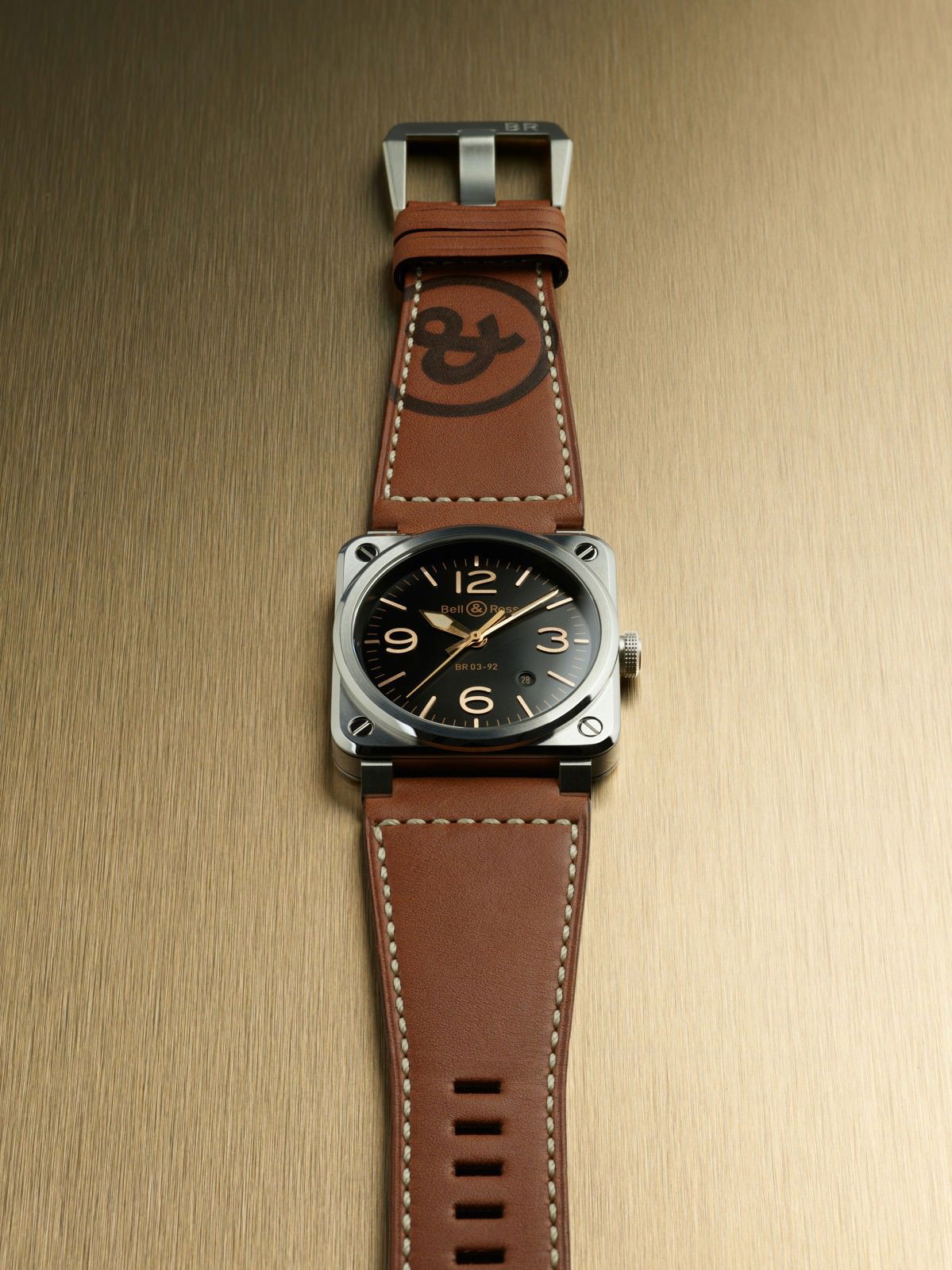 IMG_9081 Bell & Ross BR 03-92 Golden Heritage BR0392-GH-ST/SCA Replica 8