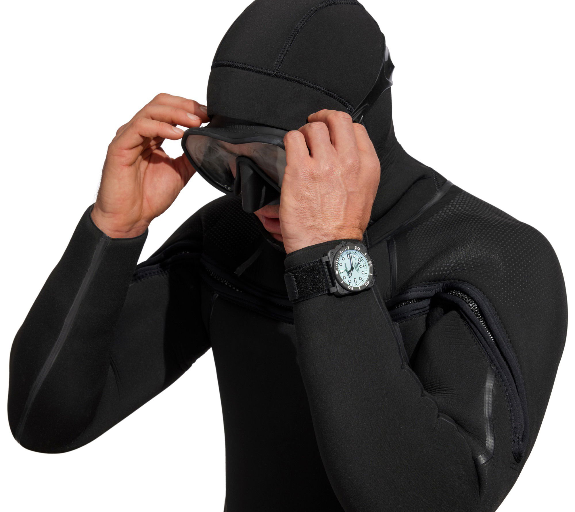 Bell & Ross BR 03 Diver Full Lum Ceramic BR03A-D-LM-CE/SRB Replica 8