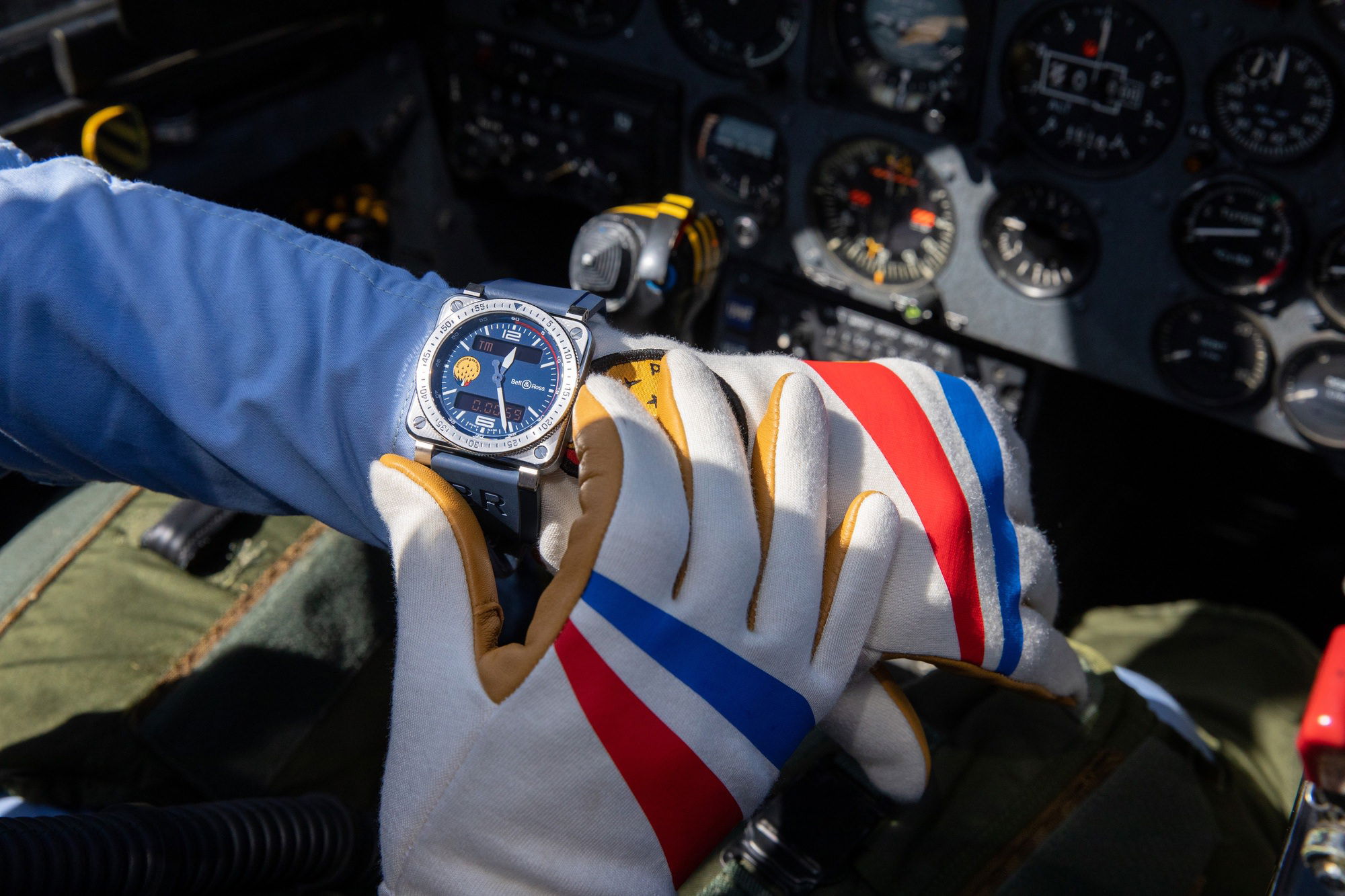 Bell & Ross BR 03 Type A Patrouille de France BR03AD-BBR-ST/SRB Replica 8