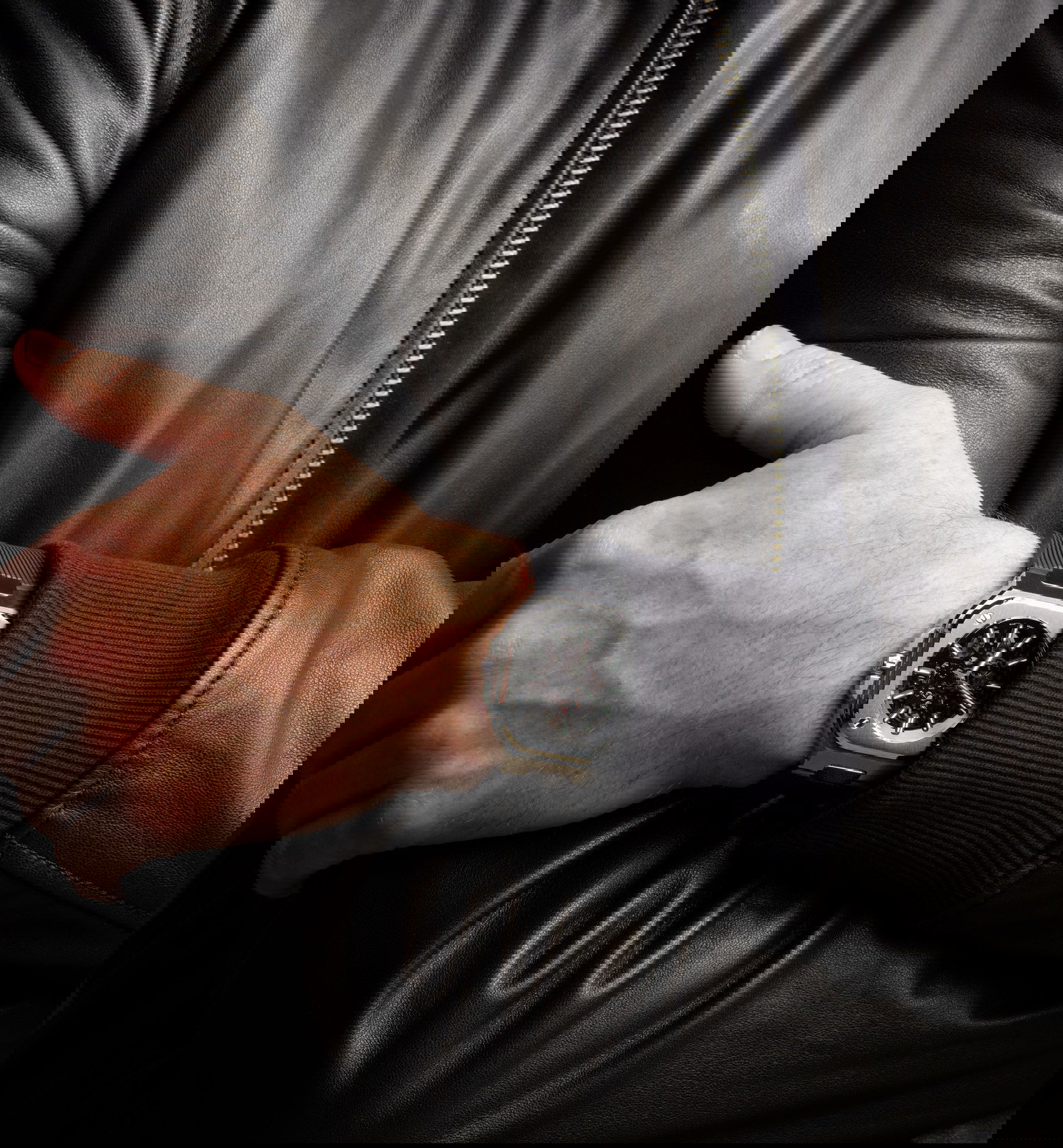 IMG_9081 Bell & Ross BR 05 Skeleton Nightlum BR05A-BL-SK-ST Replica 8