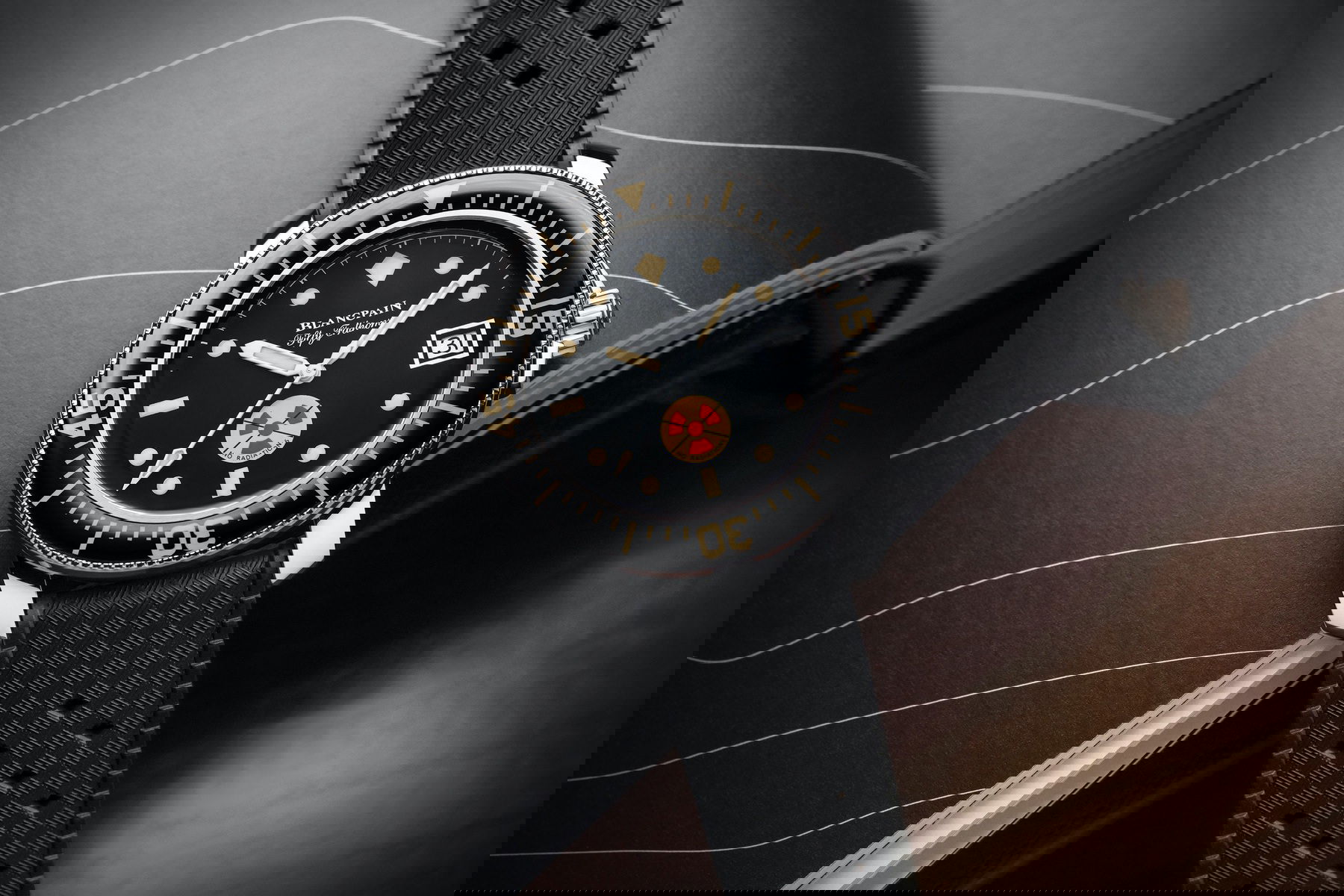 IMG_9081 Blancpain Fifty Fathoms No Radiations 5008D-1130-B64A Replica 8