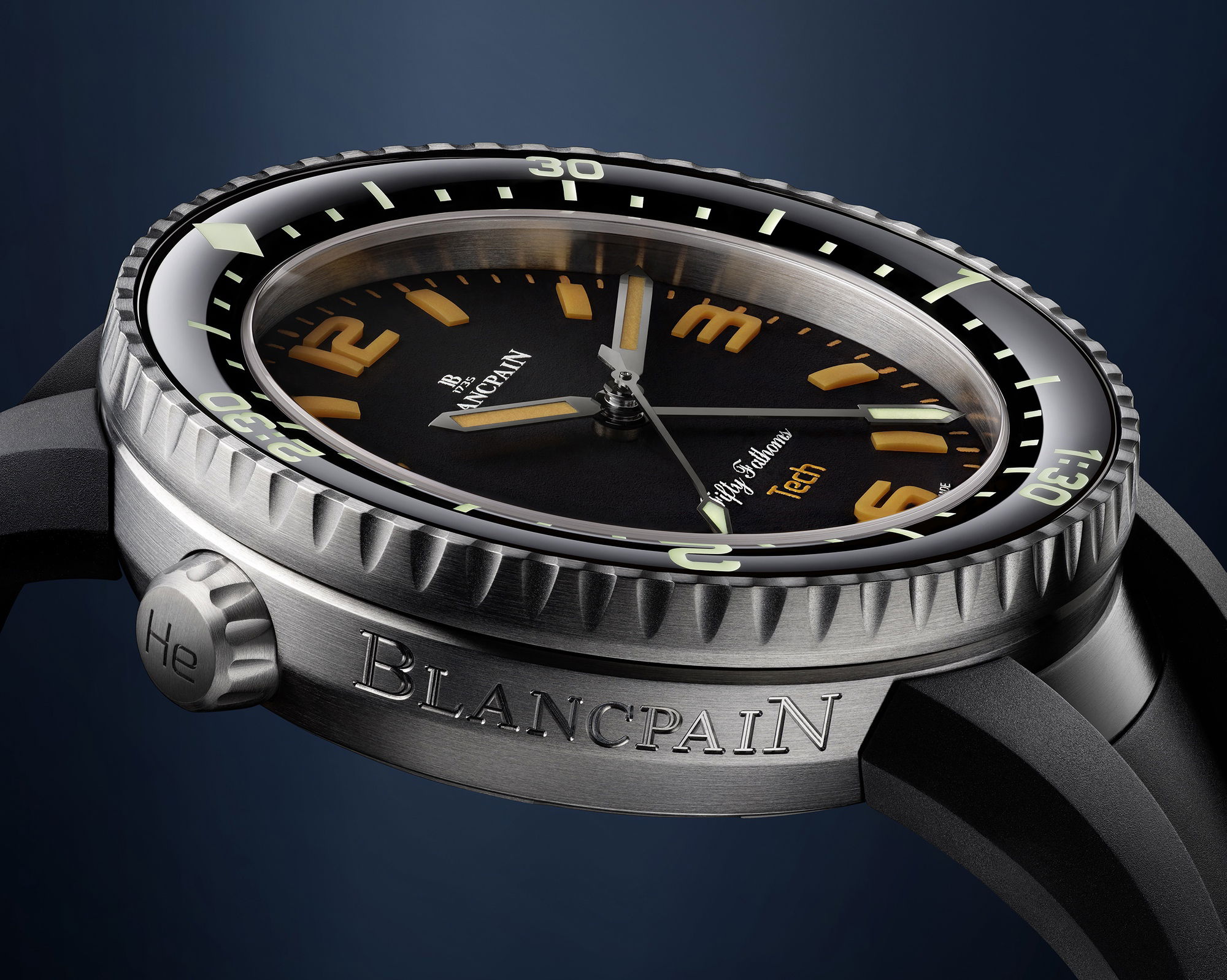 IMG_9081 Blancpain Fifty Fathoms Tech Gombessa 5019-12B30-64A Replica 8