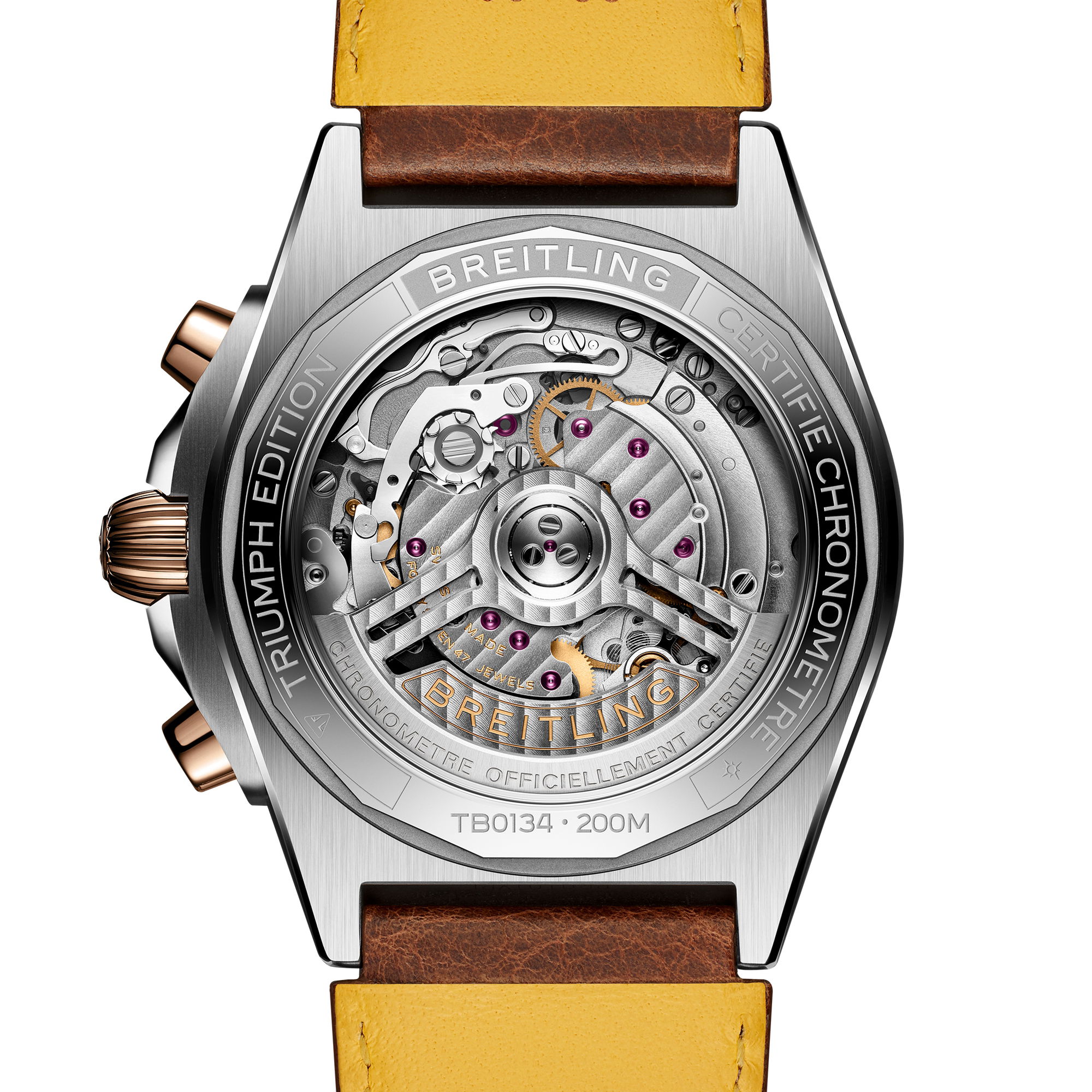 IMG_9081 Breitling Chronomat B01 42 Triumph TB0134101M1X1 Replica 8