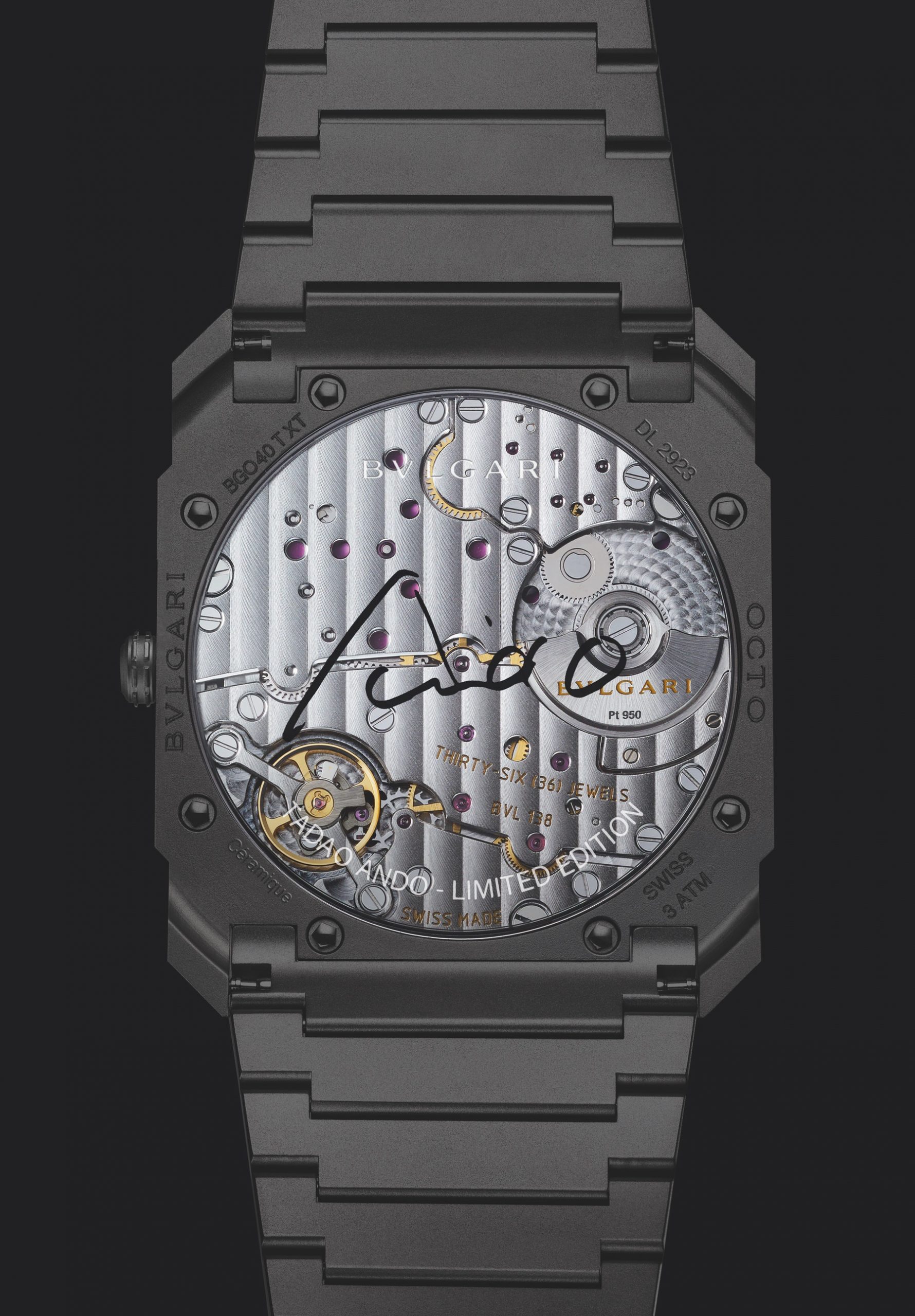 Bvlgari Octo Finissimo Tadao Ando Limited Edition 103534 Replica 8