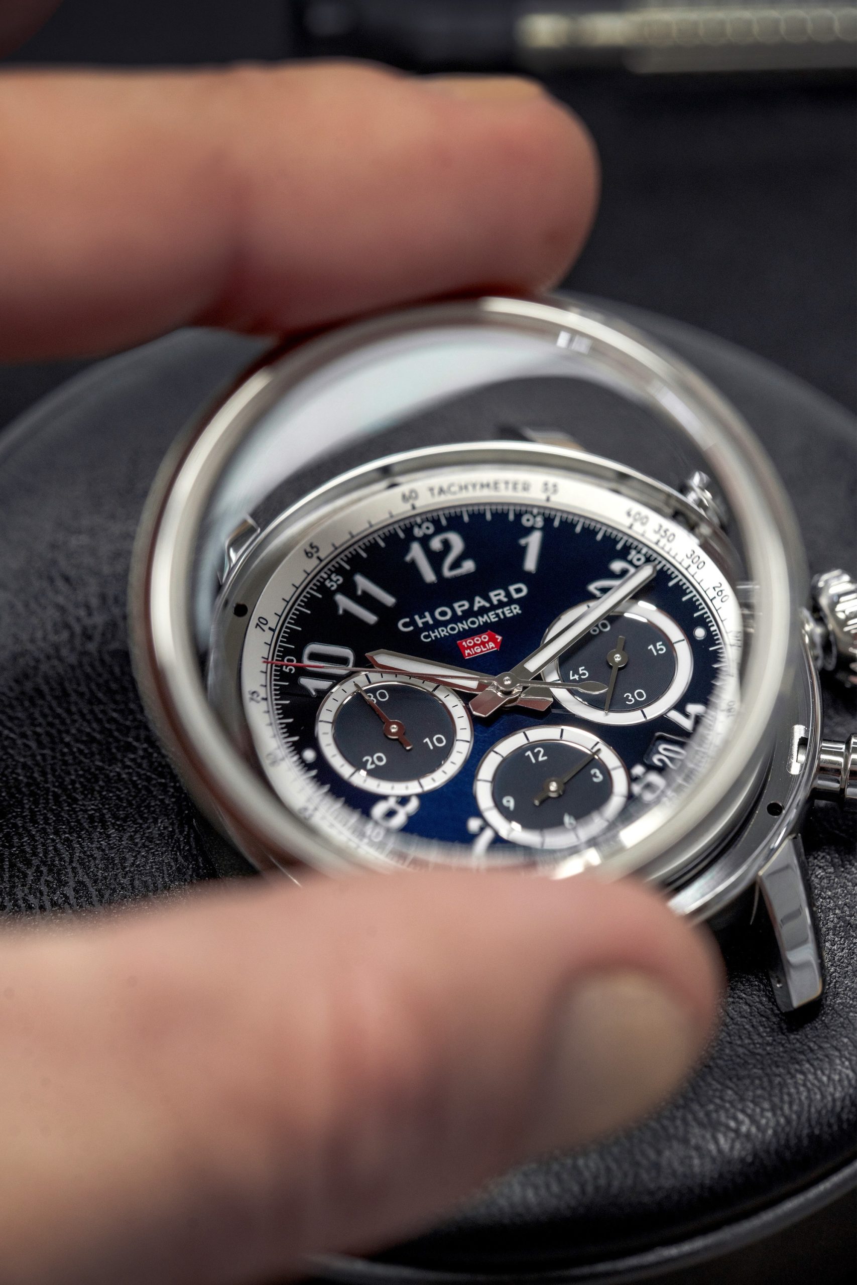 IMG_9081 Chopard Mille Miglia Classic Chronograph JX7 168619-3006 Replica 8