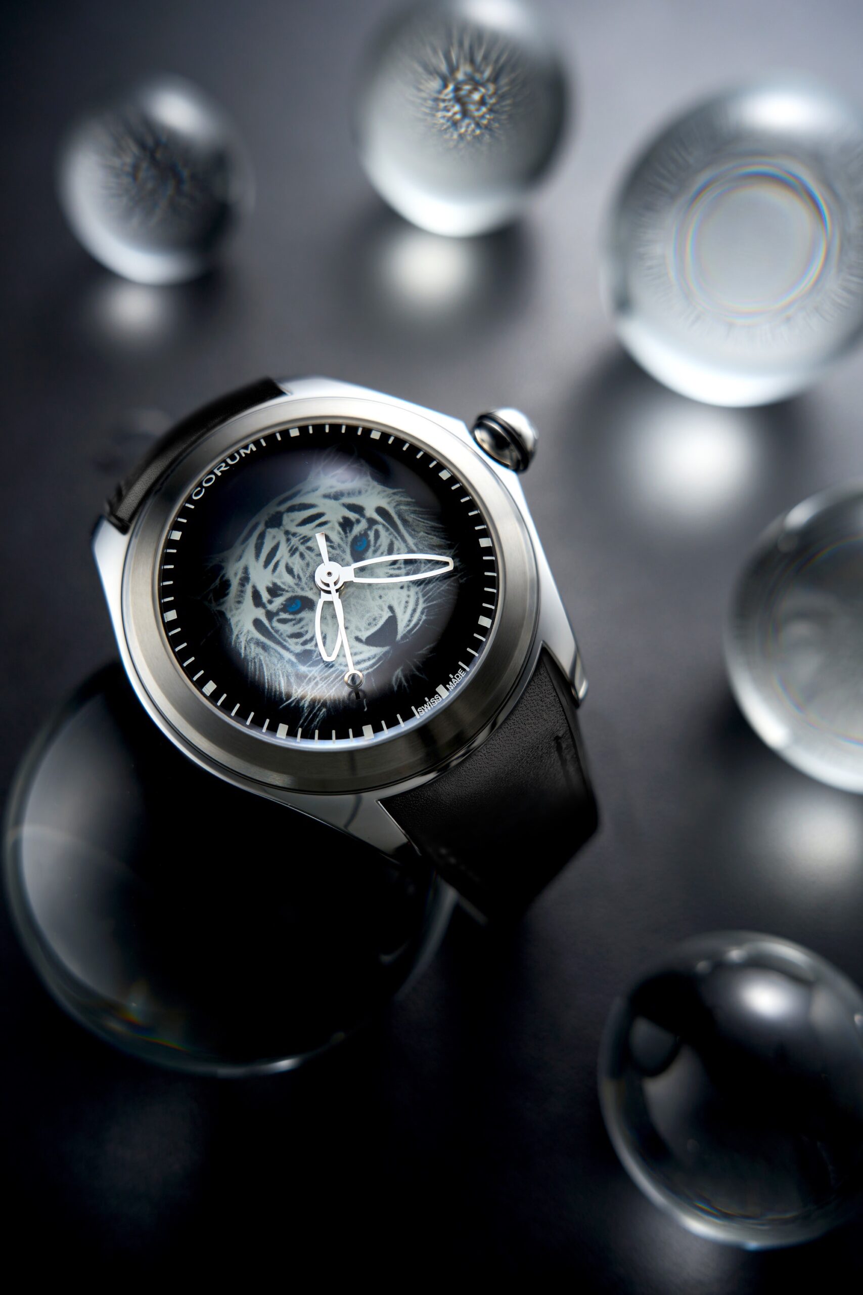 Corum Bubble 47 Automatic Luminescent Tiger L082/04378 Replica 8