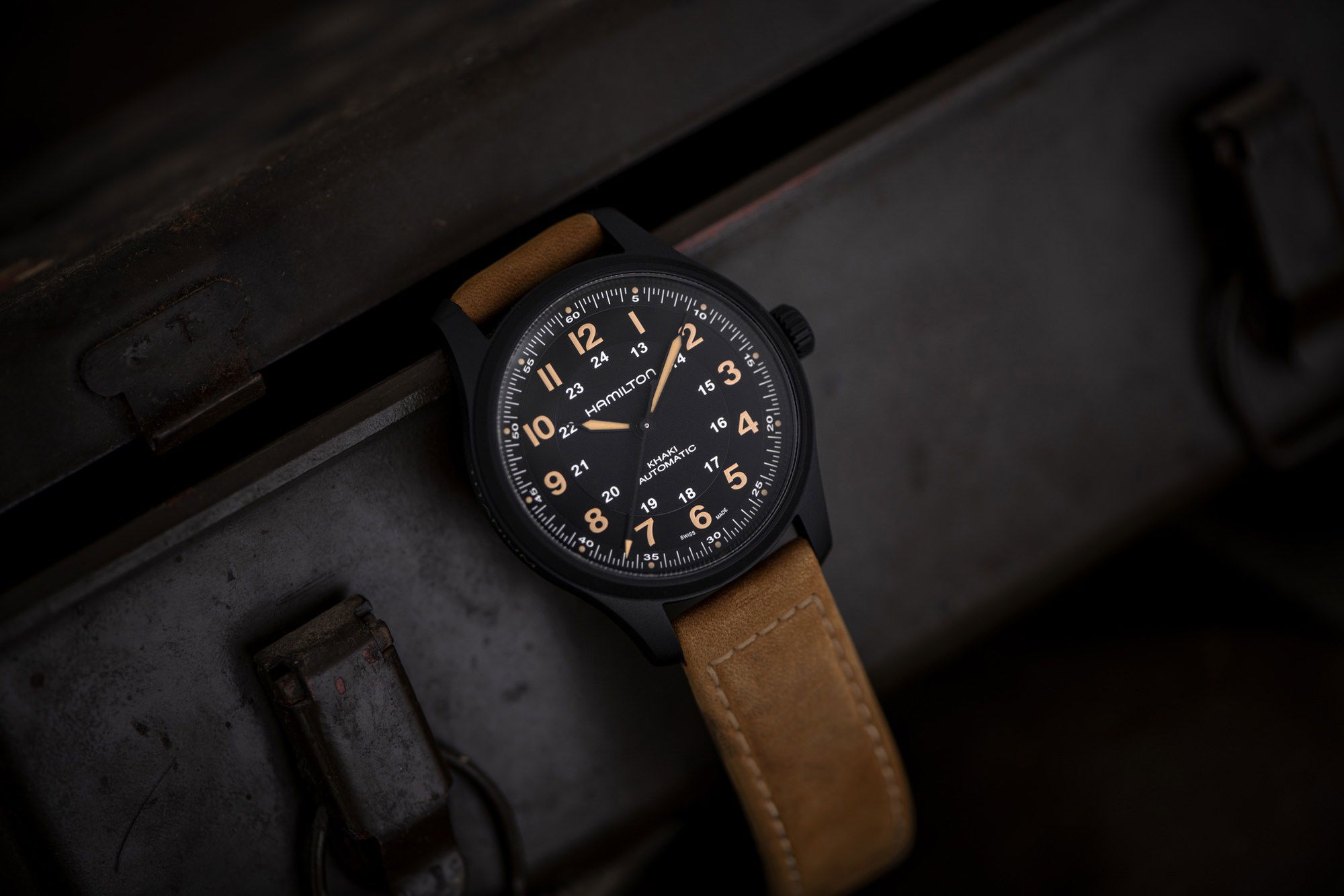 IMG_9081 Hamilton Khaki Field Titanium Auto H70665533 Replica 8