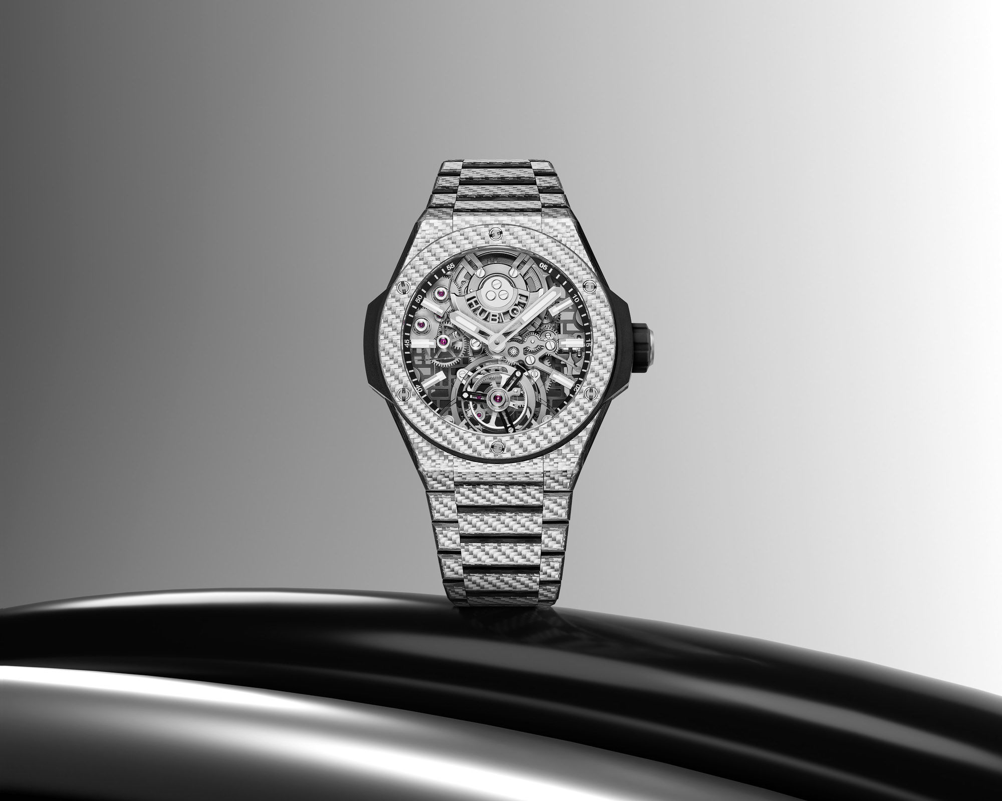 IMG_9081 Hublot Big Bang Integrated Tourbillon Full Carbon 455.YS.0170.YS Replica 8