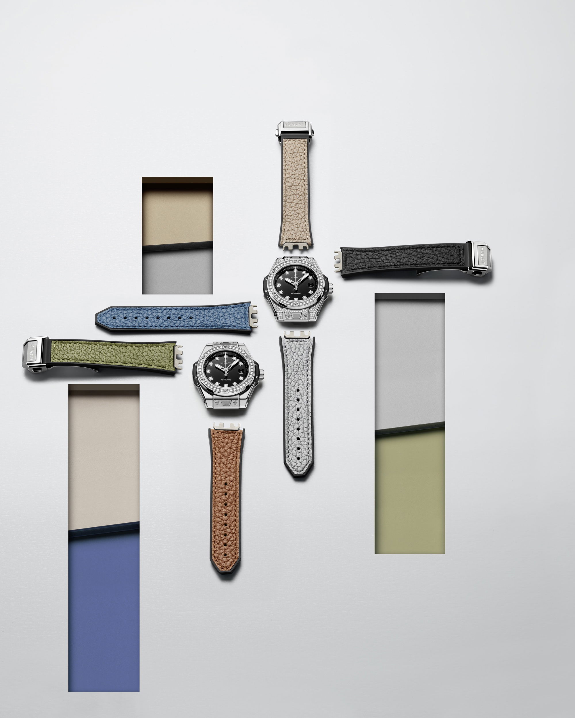 Hublot Big Bang One Click Steel Diamonds 485.SX.1270.RX.1204 Replica 8