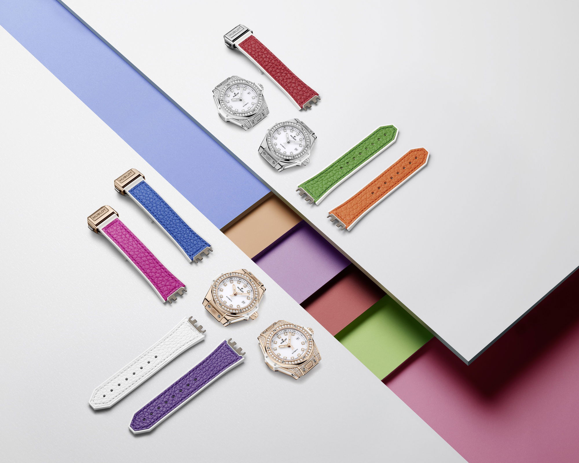 IMG_9081 Hublot Big Bang One Click Steel White Pave 485.SE.2210.RW.1604 Replica 8