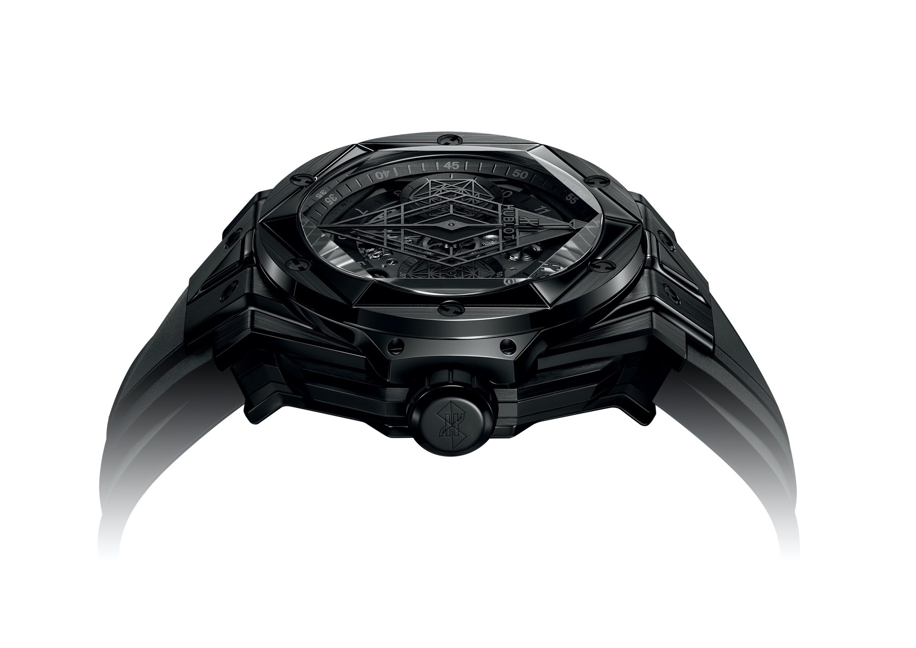 IMG_9081 Hublot Big Bang Unico Sang Bleu II All Black 418.CX.1114.RX.MXM20 Replica 8