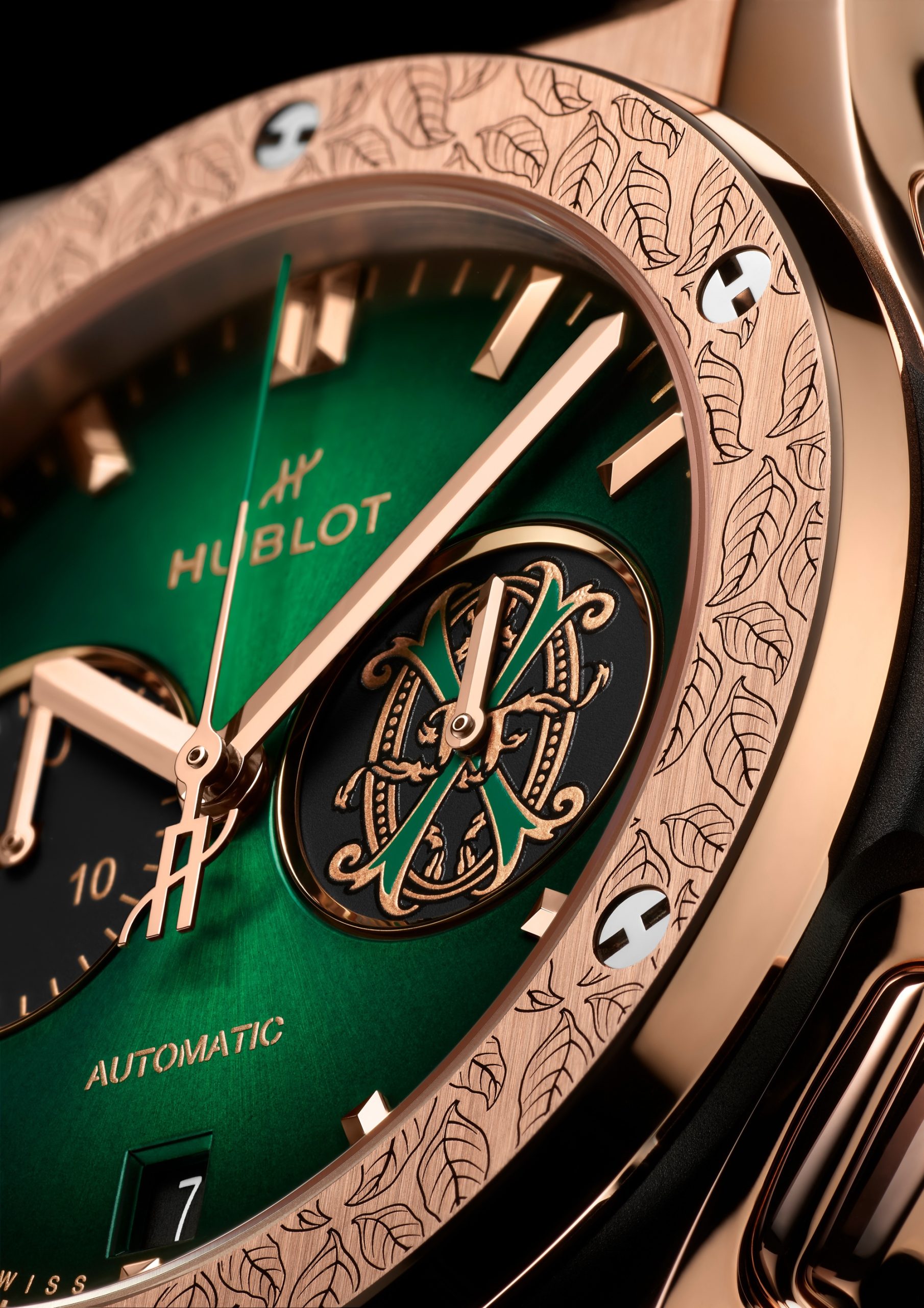 Hublot Classic Fusion Chronograph Arturo Fuente King Gold 541.OX.8980.LR.OPX24 Replica 8