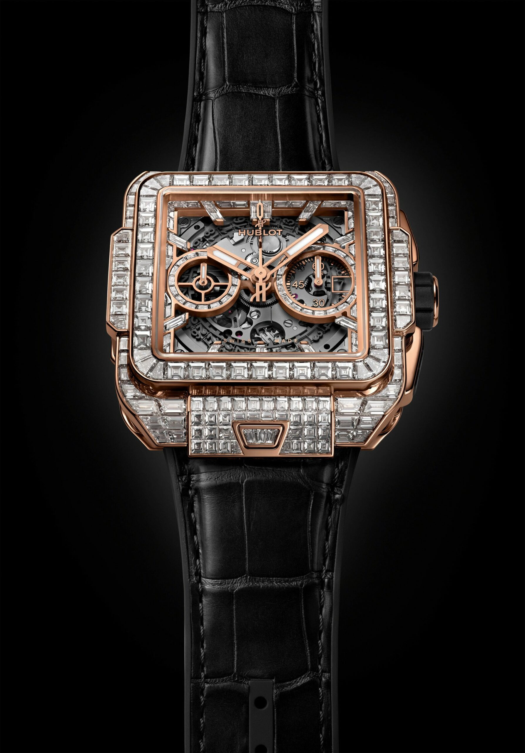 Hublot Square Bang Unico King Gold High Jewellery 821.OX.9018.LR.9904 Replica 8