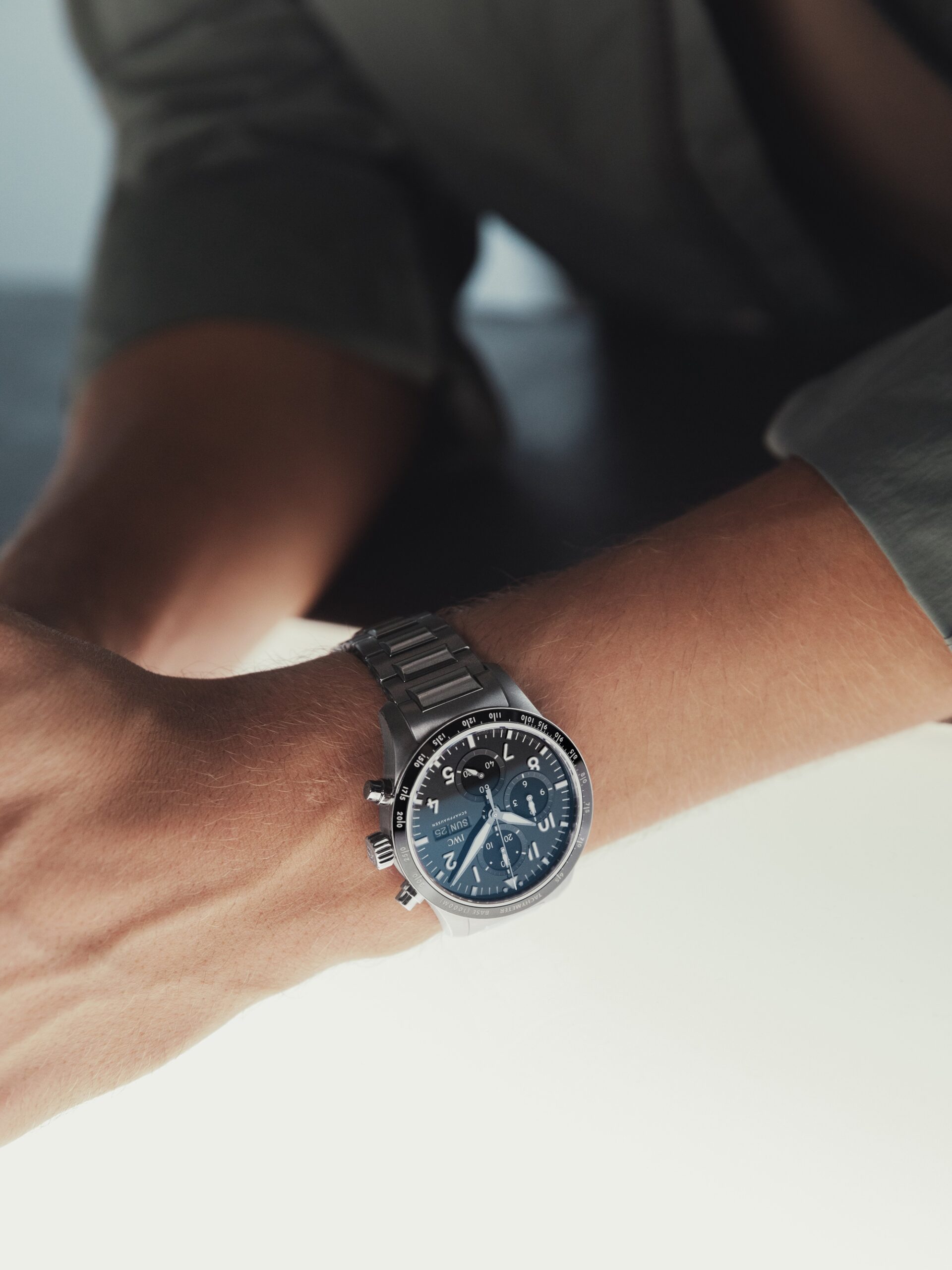 IMG_9081 IWC Pilot’s Watch Performance Chronograph 41 AMG IW388304 Replica 8