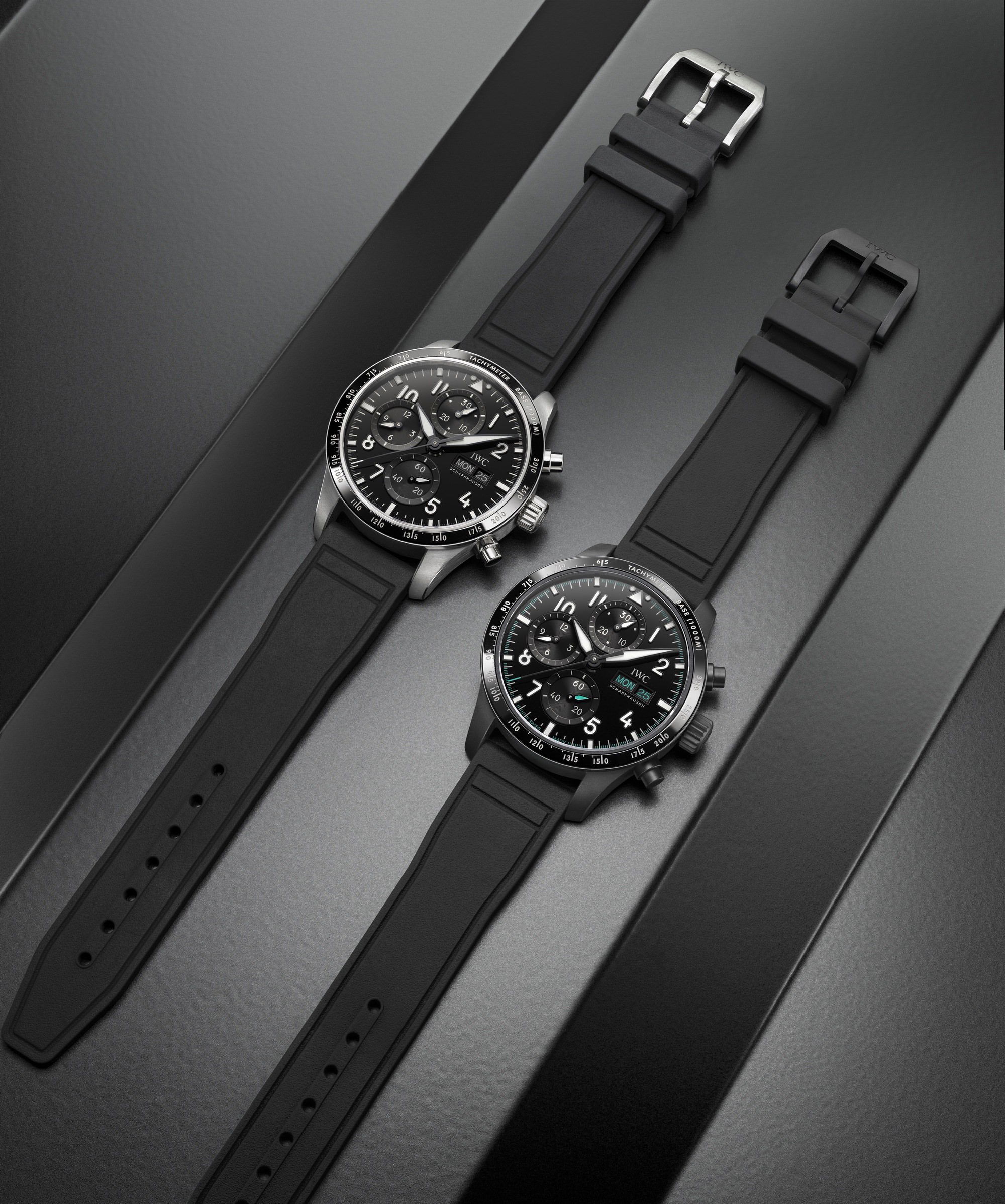 IMG_9081 IWC Pilot’s Watch Performance Chronograph 41 Mercedes-AMG Petronas Formula One Team IW388306 Replica 8