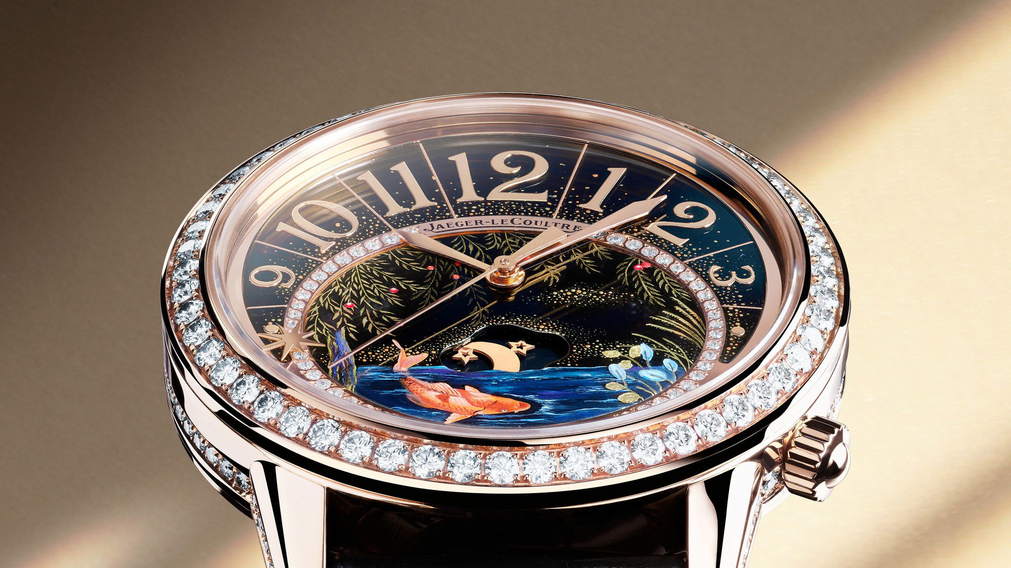 IMG_9081 Jaeger-LeCoultre Rendez-Vous Sonatina Peaceful Nature Koi Q35924J2 Replica 8