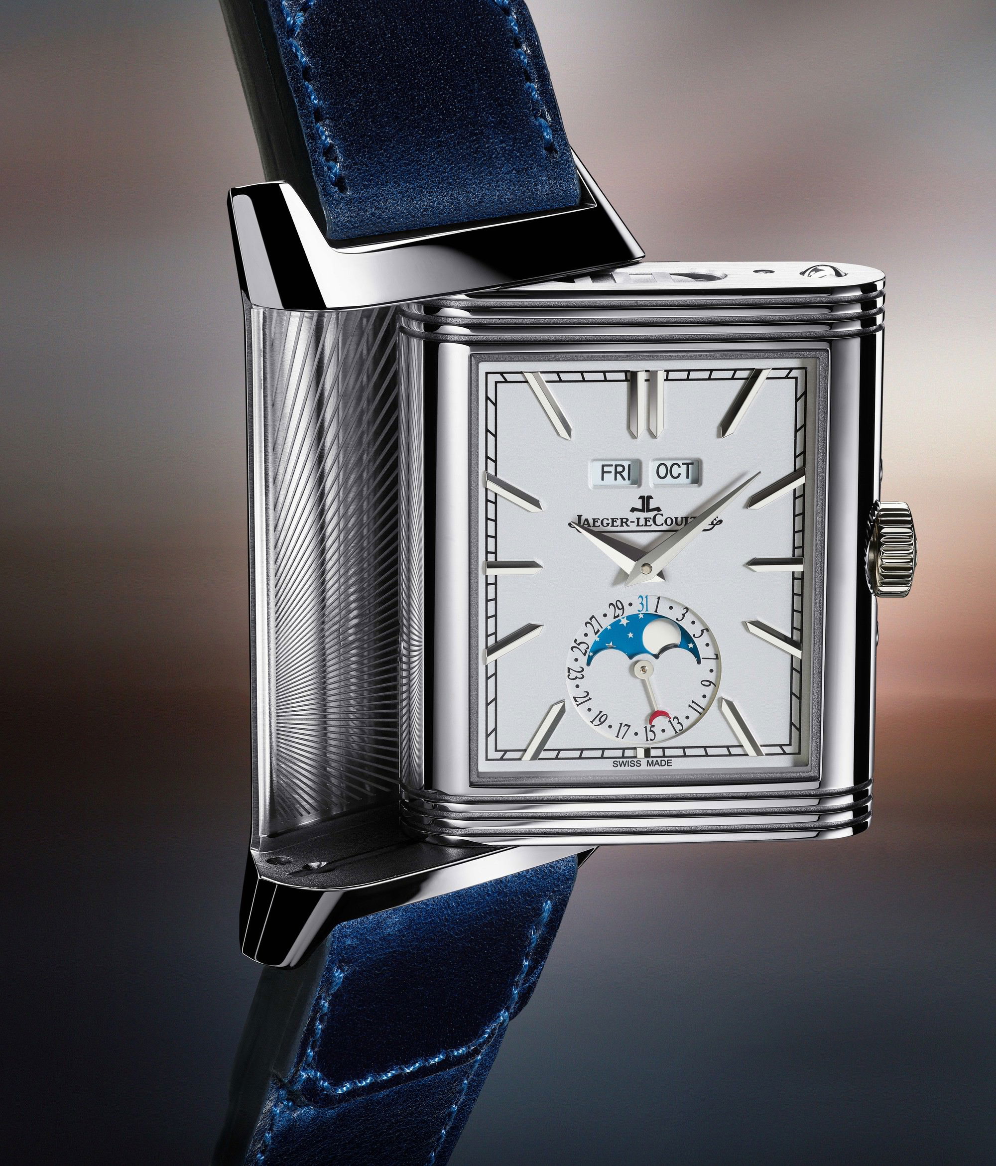 IMG_9081 Jaeger-LeCoultre Reverso Tribute Duoface Calendar Q3918420 Replica 8