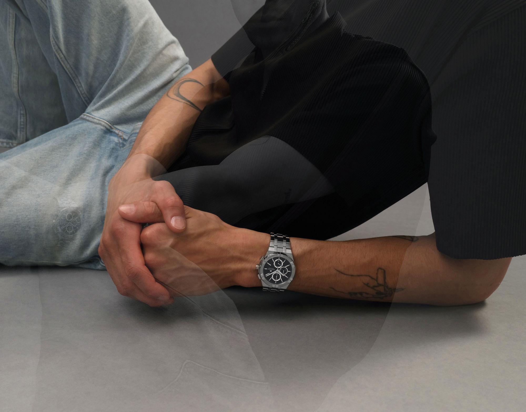 Maurice Lacroix Aikon Quartz Chronograph 42 AI1118-SS002-330-1 Replica 8