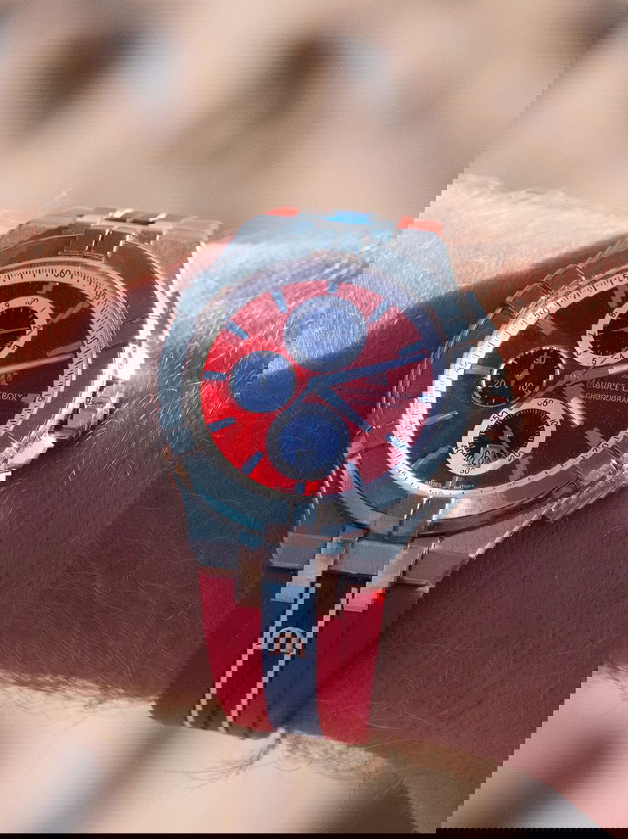 Maurice Lacroix Aikon Quartz Chronograph Limited Edition Vikings Watch AI1018-SS001-530-6 Replica 8