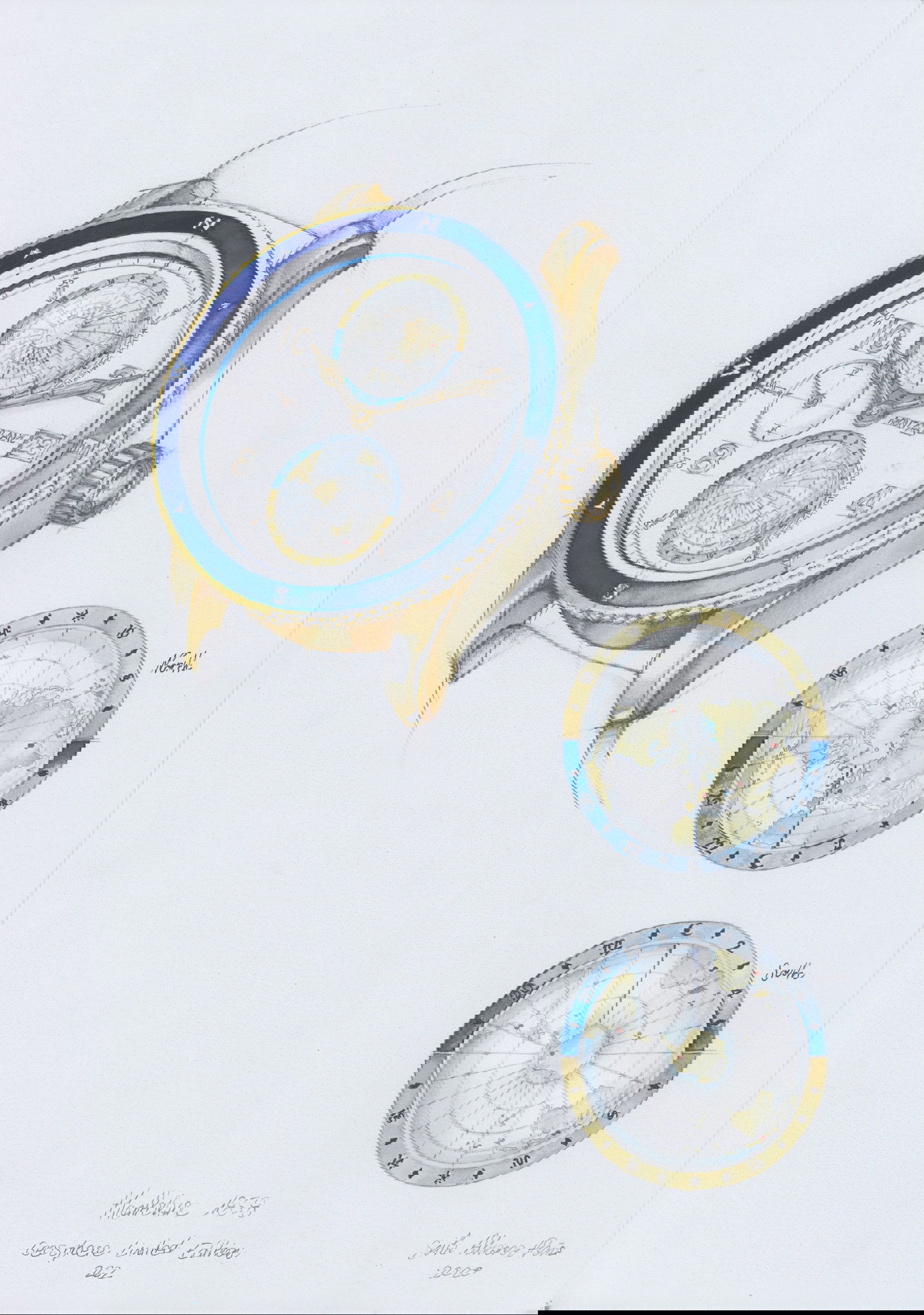 IMG_9081 Montblanc 1858 Geosphere Meissner Limited Edition M126361 Replica 8