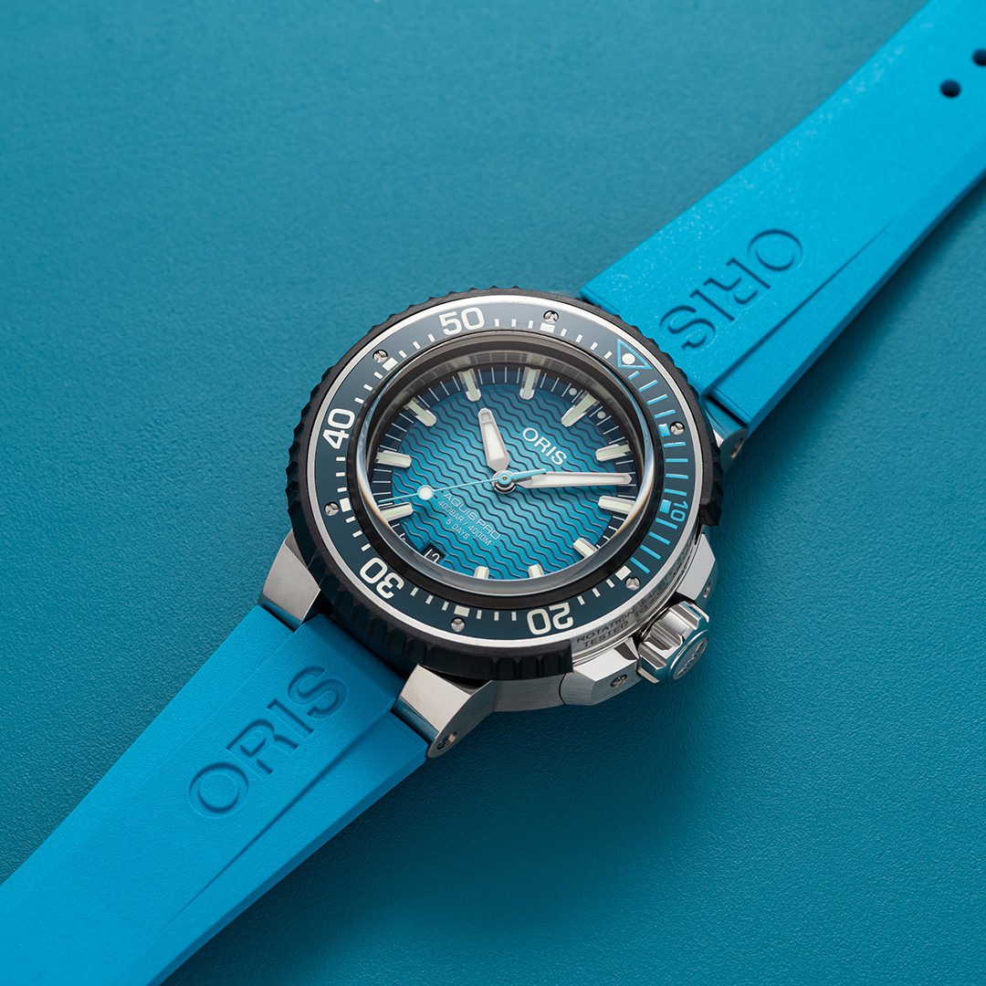 Oris AquisPro 4000m 01 400 7777 7155-Set Replica 8
