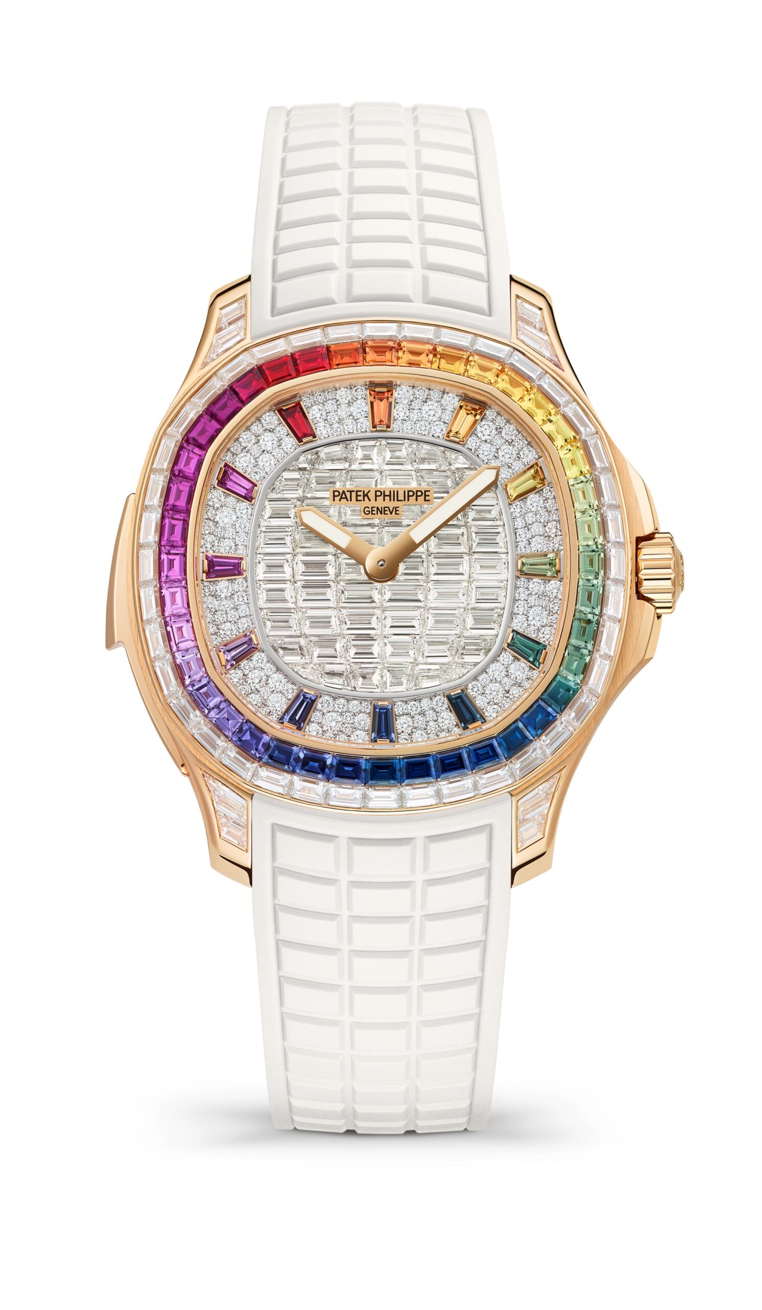 IMG_9081 Patek Philippe Aquanaut Luce Rainbow Minute Repeater Haute Joaillerie 5260/355R-001 Replica 8