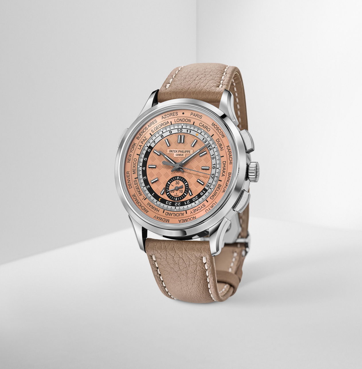 Patek Philippe Complications World Time, Flyback Chronograph 5935A-001 Replica 8