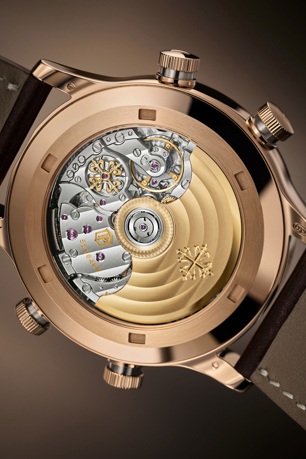 Patek Philippe Grand Complications Alarm Travel Time 5520RG-001 Replica 8