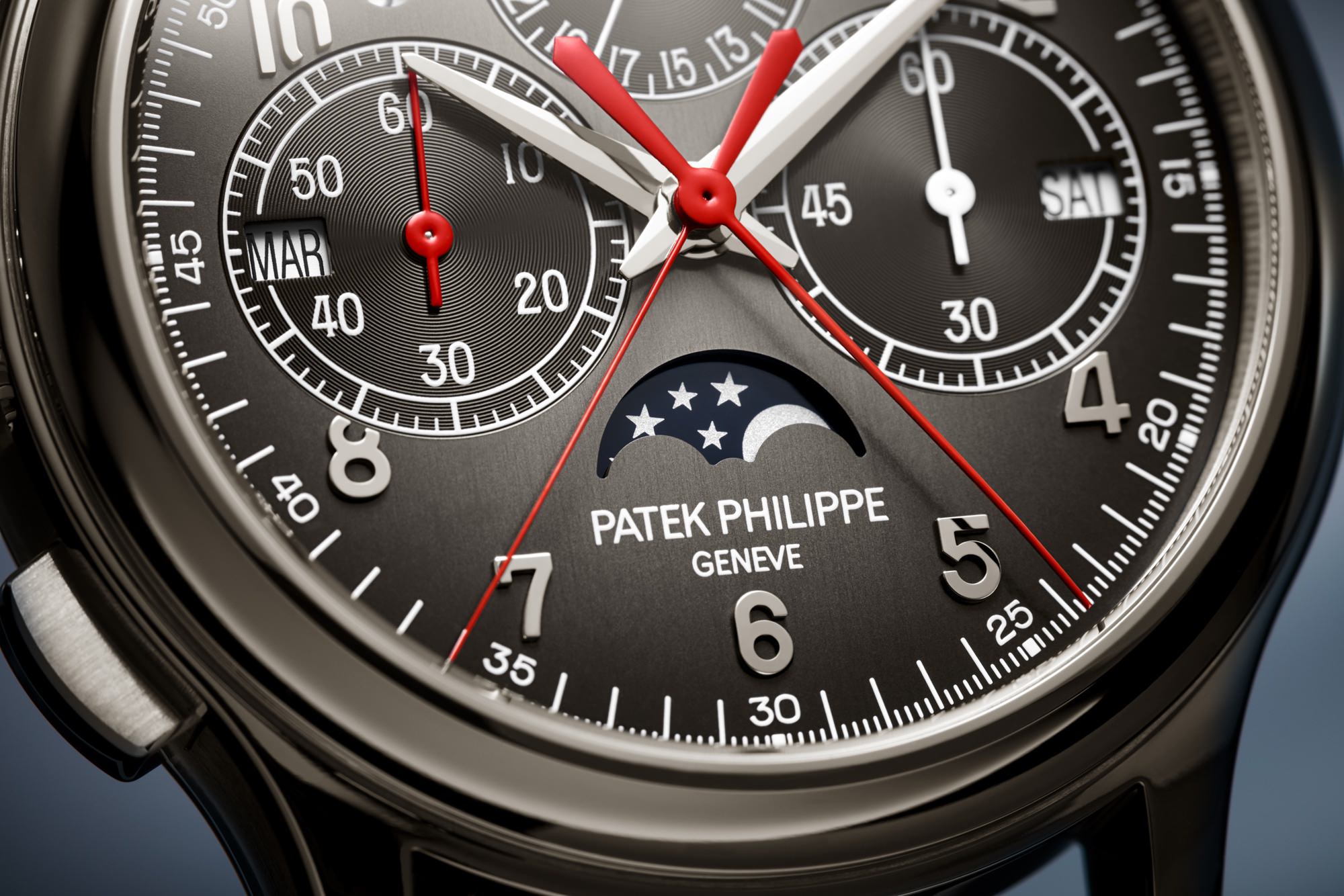 Patek Philippe Grand Complications Split-Seconds Monopusher Chronograph, Perpetual Calendar 5373P-001 Replica 8