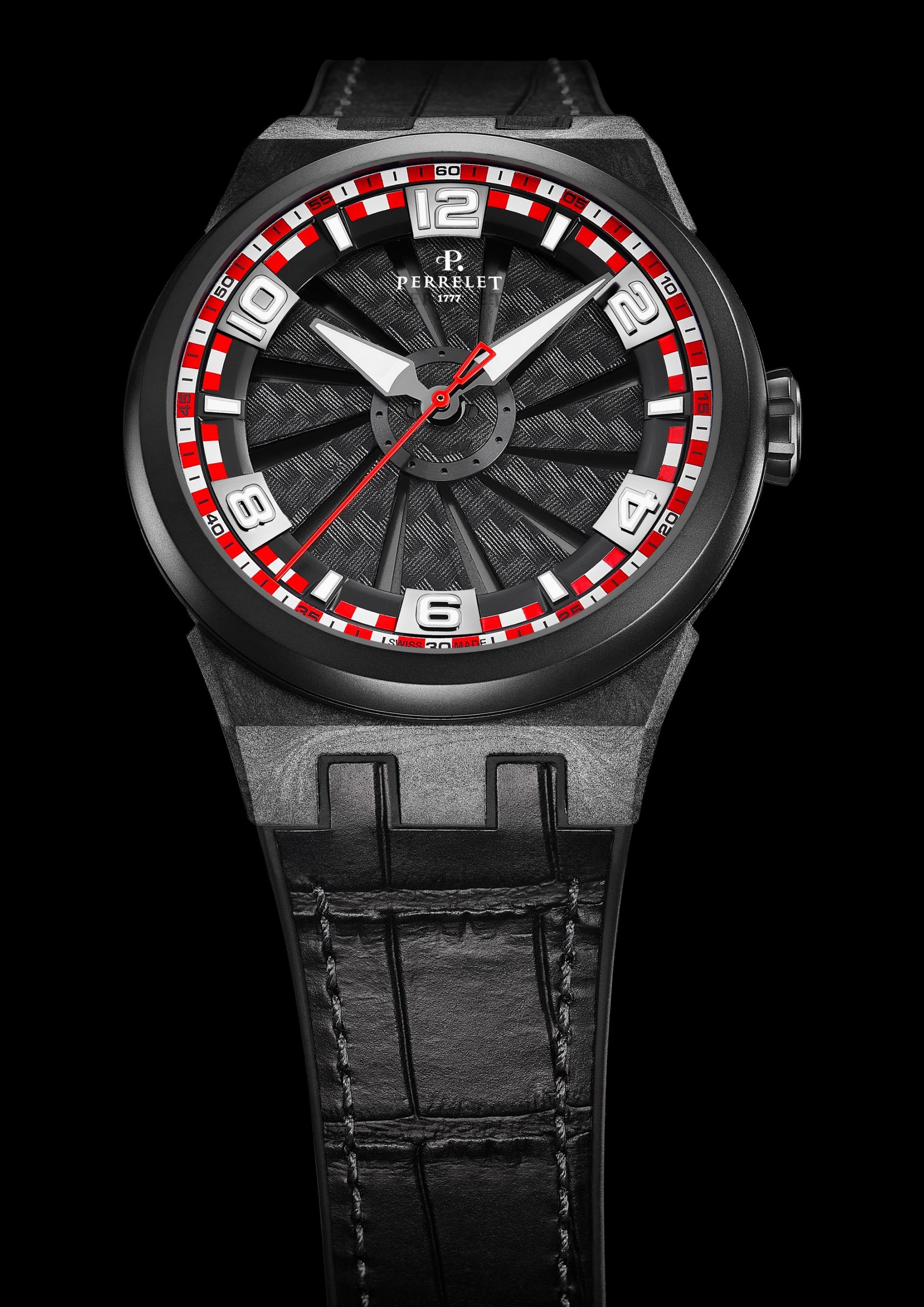 IMG_9081 Perrelet Turbine Carbon Racing A4065/3 Replica 8