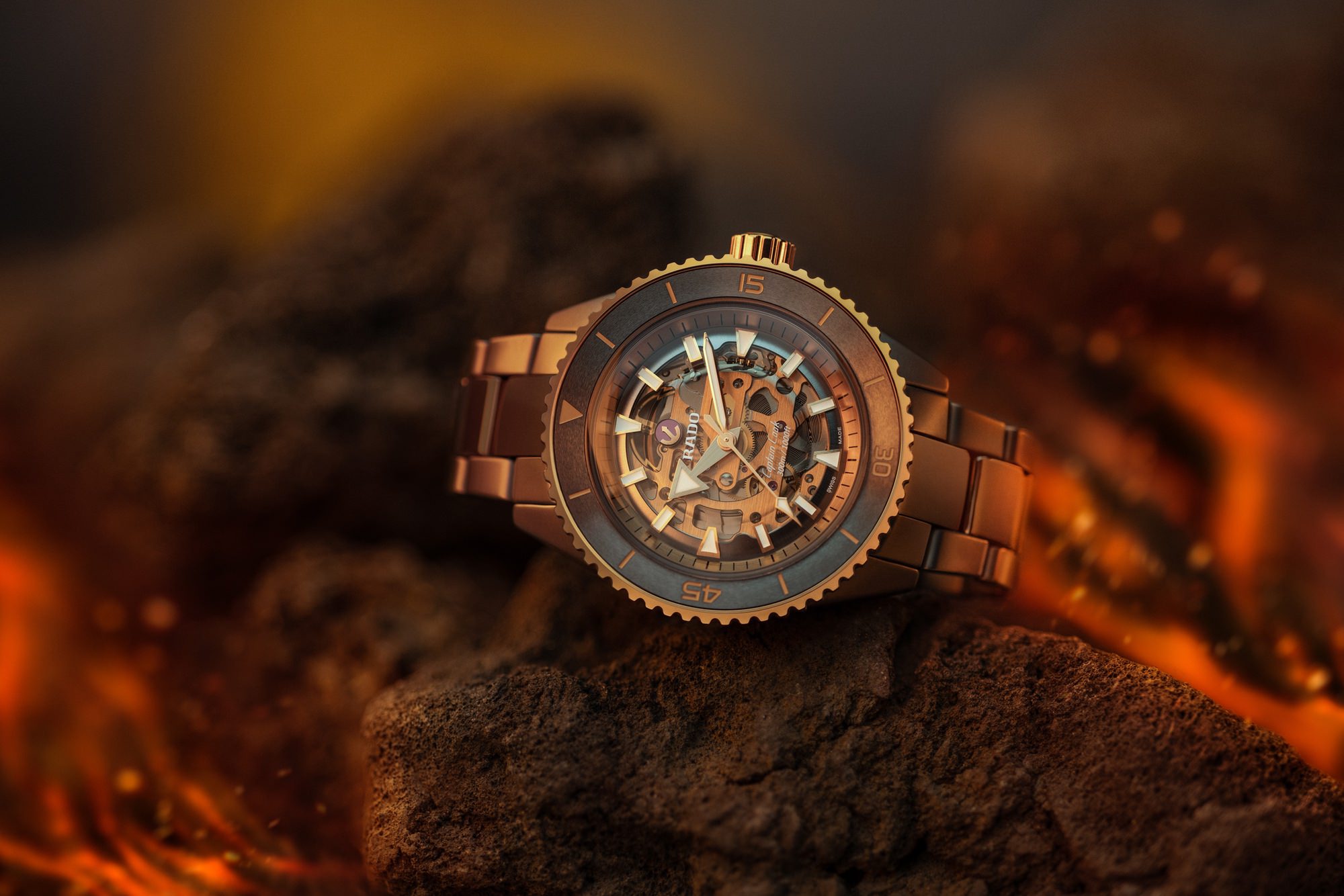 IMG_9081 Rado Captain Cook High-Tech Ceramic Skeleton R32148162 Replica 8