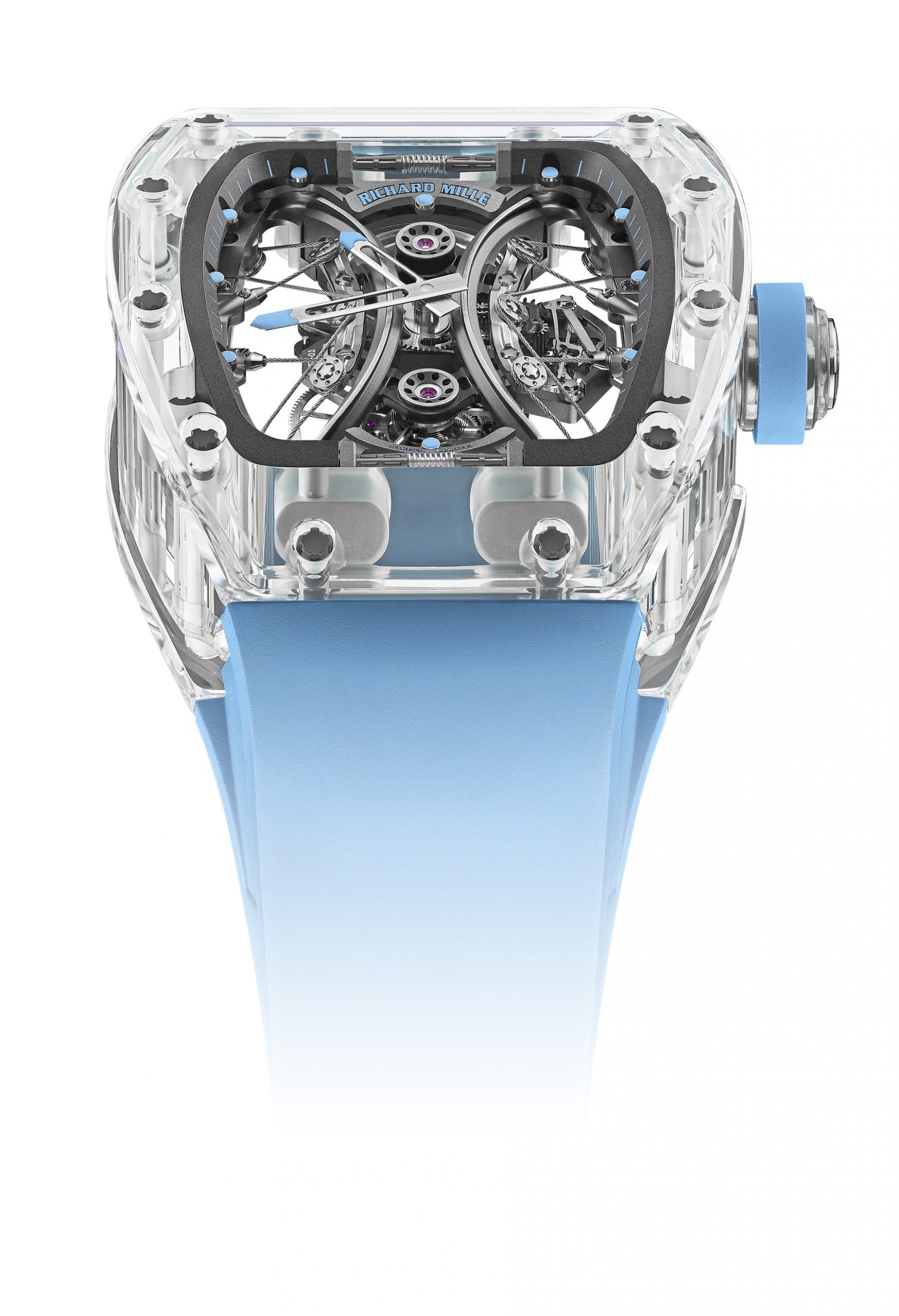 IMG_9081 Richard Mille RM 53-02 Tourbillon Sapphire Limited Edition rm-53-02 Replica 8