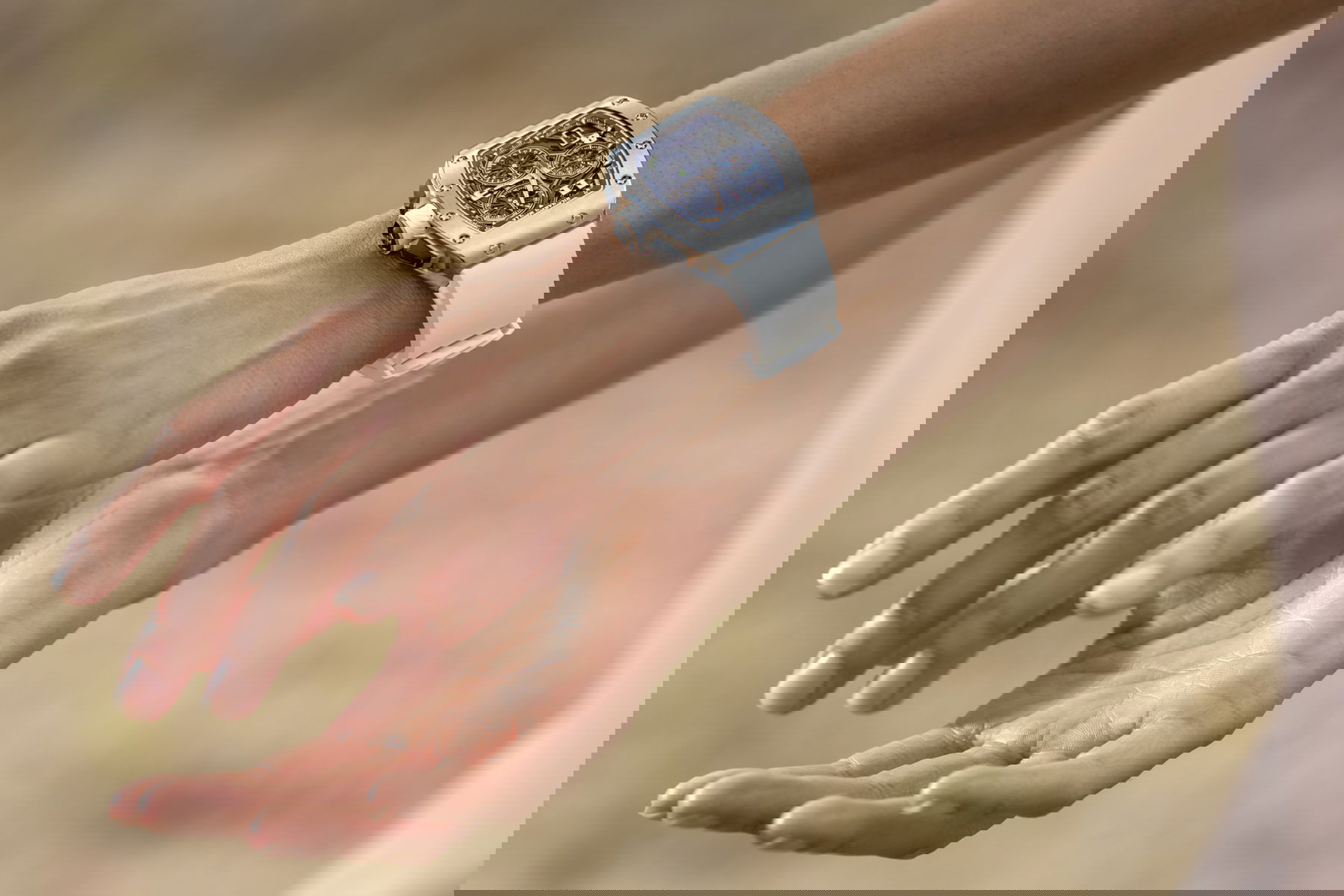 IMG_9081 Richard Mille RM 72-01 Automatic Winding Lifestyle Flyback Chronograph Titanium rm-72-01 Replica 8