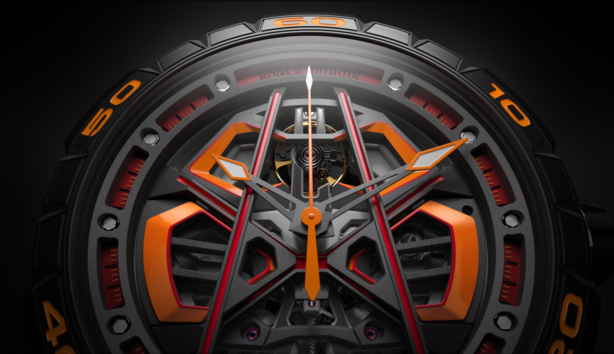 Roger Dubuis Excalibur Spider Huracan Sterrato MB RDDBEX1033 Replica 8