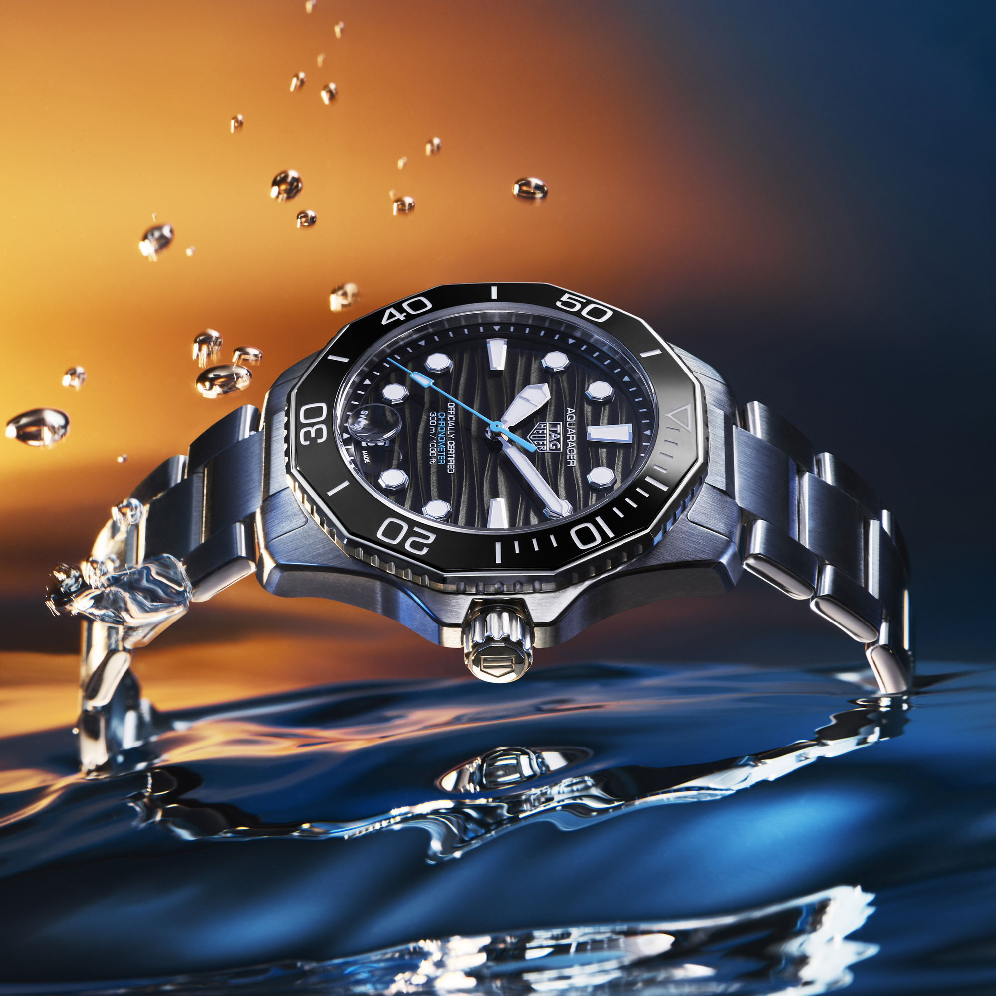 TAG Heuer Aquaracer Professional 300 Date WBP5111.BA0013 Replica 8