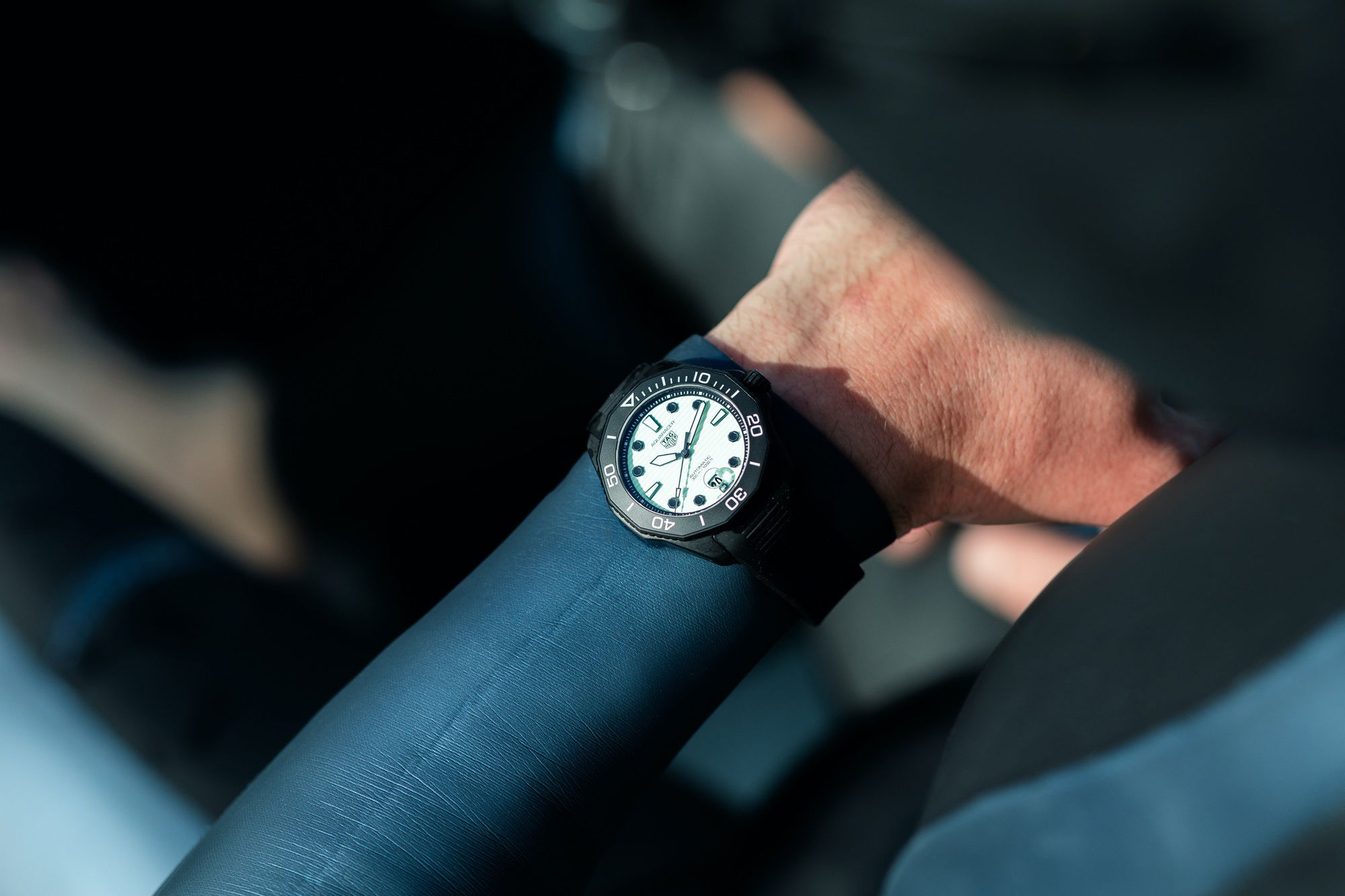 TAG Heuer Aquaracer Professional 300 Night Diver WBP201D.FT6197 Replica 8