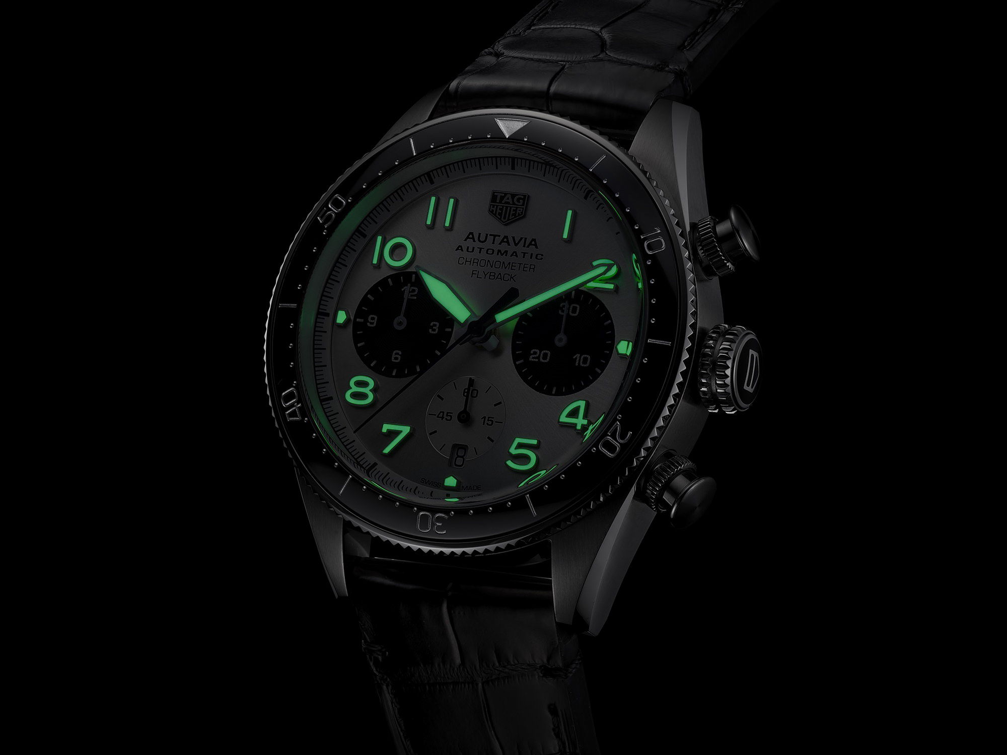 TAG Heuer Autavia Chronometer Flyback 60th Anniversary CBE511B.FC8279 Replica 8