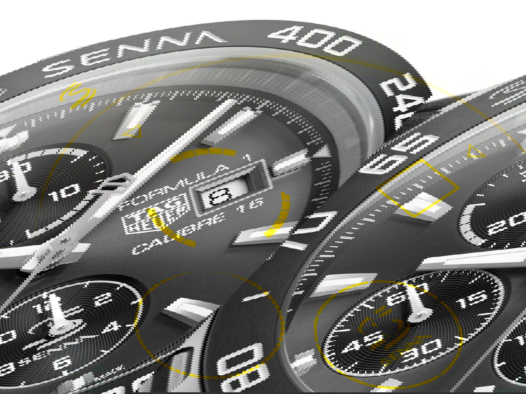 TAG Heuer Formula 1 Automatic Chronograph Senna Special Edition CAZ201B.FC6487 Replica 8